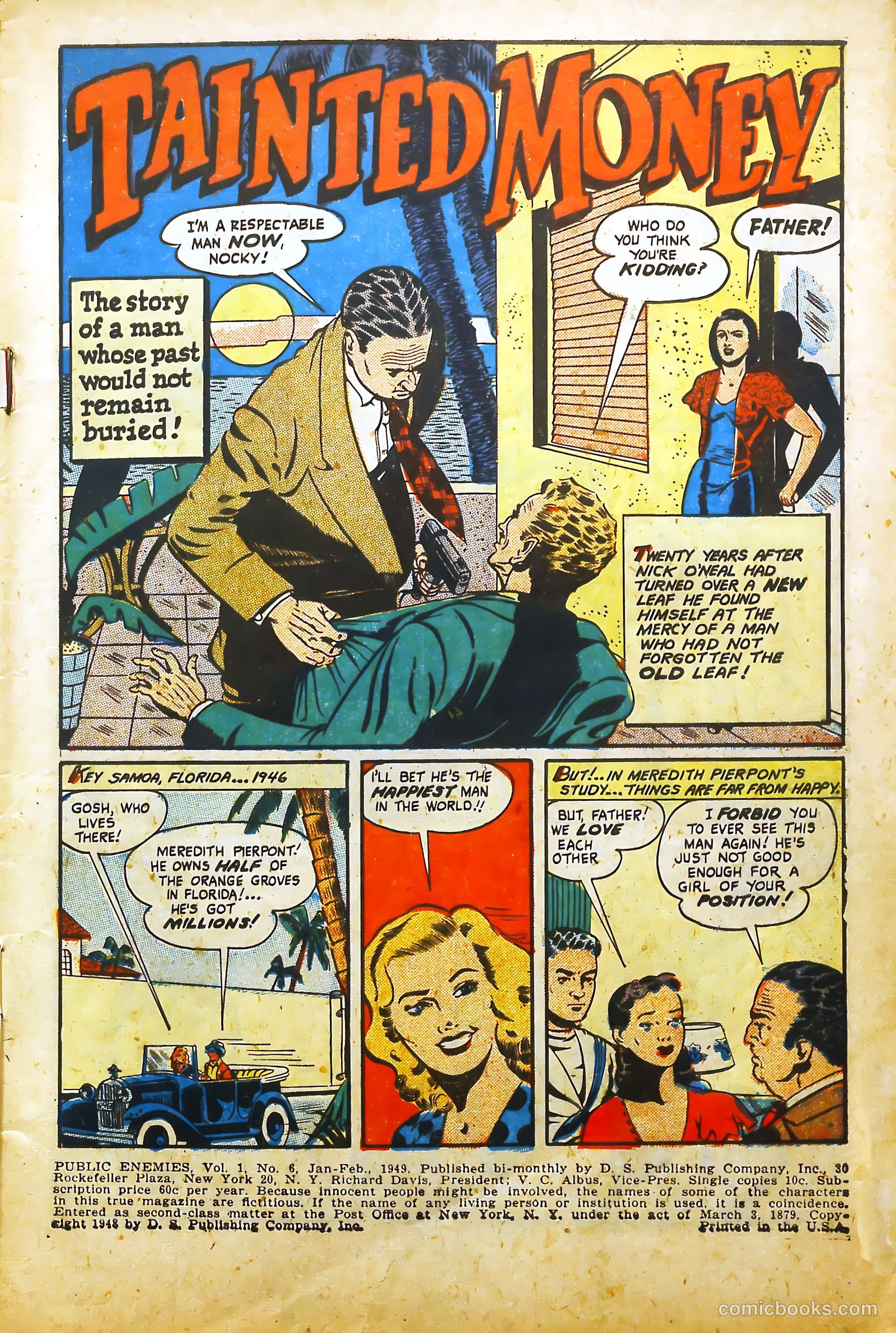 Public Enemies #6 (1949) — page 3 of 51