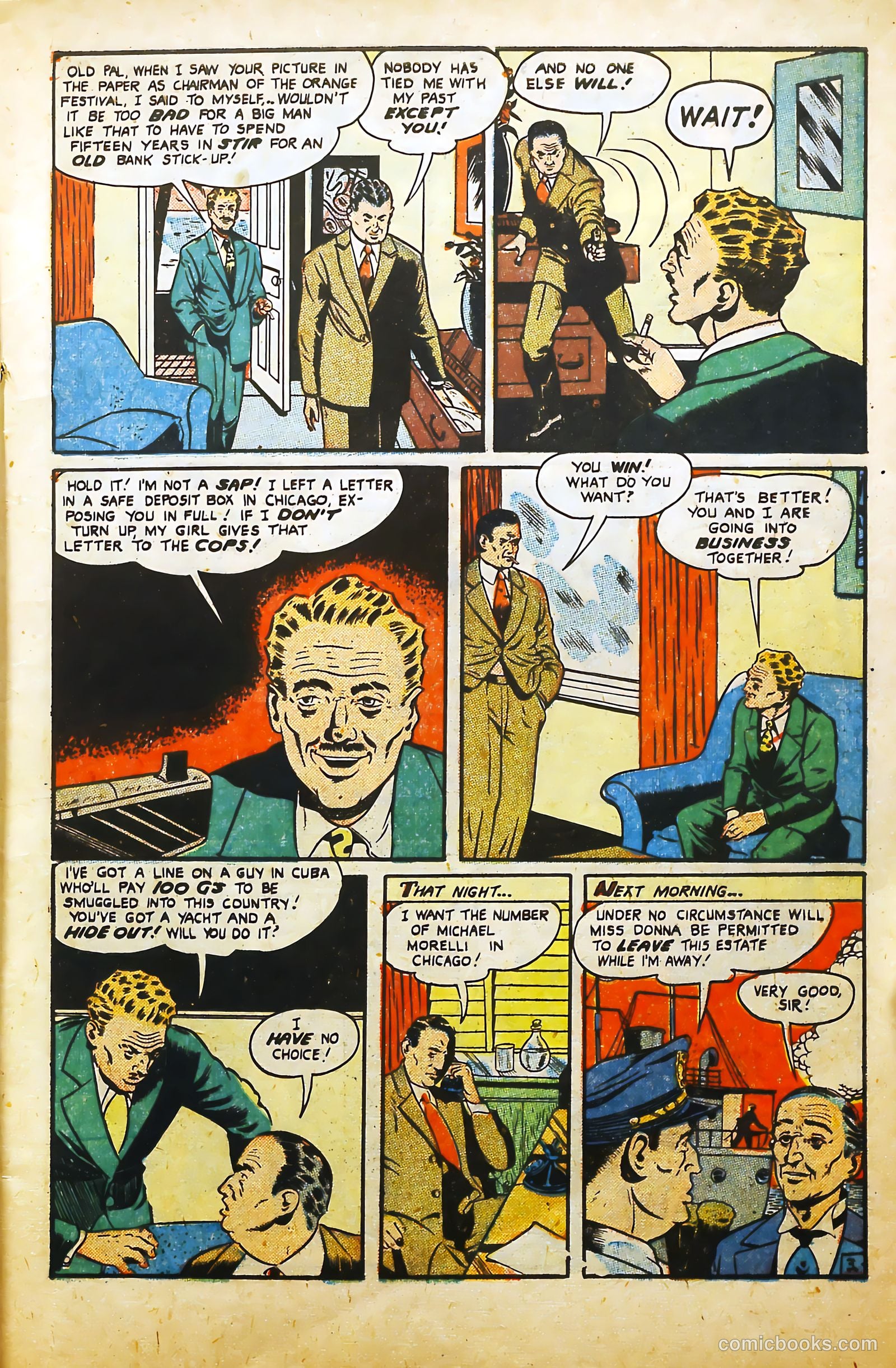 Public Enemies #6 (1949) — page 5 of 51