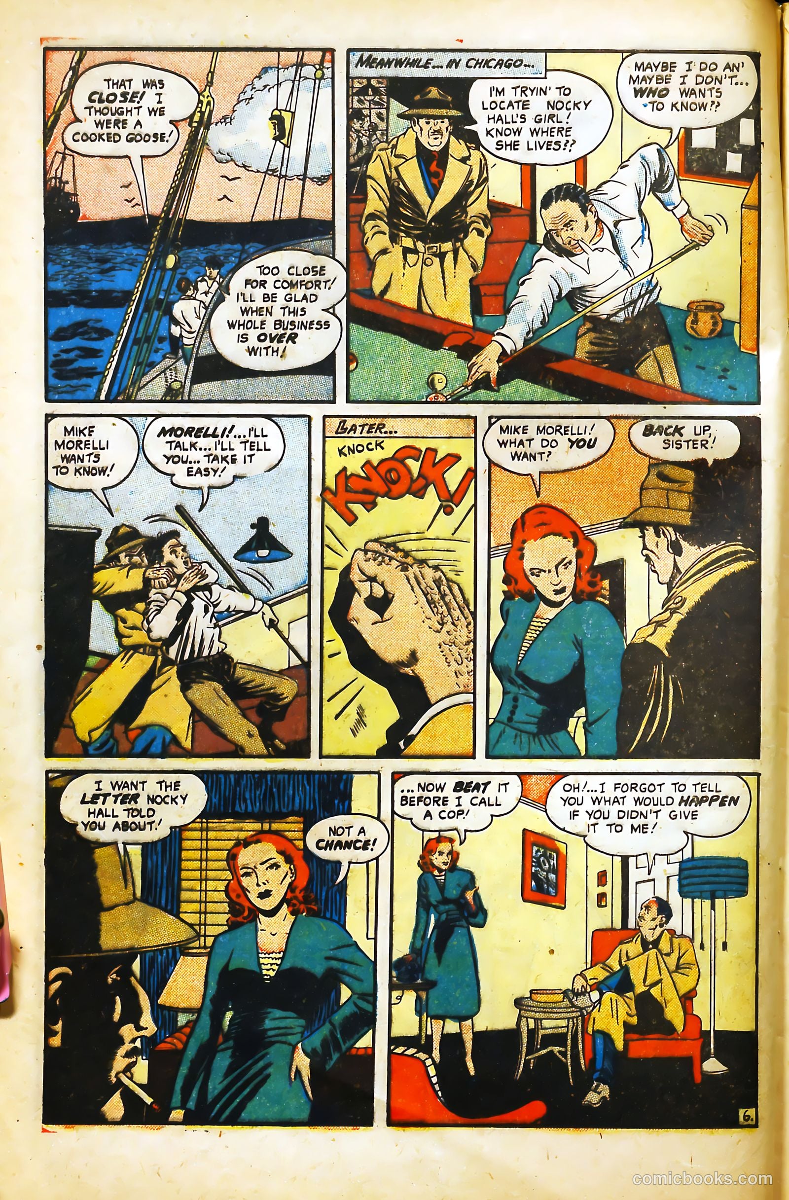 Public Enemies #6 (1949) — page 8 of 51