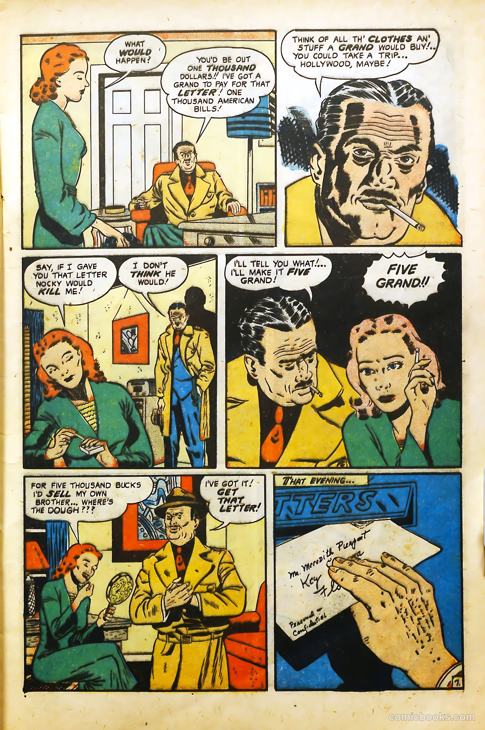 Public Enemies #6 (1949) — page 9 of 51