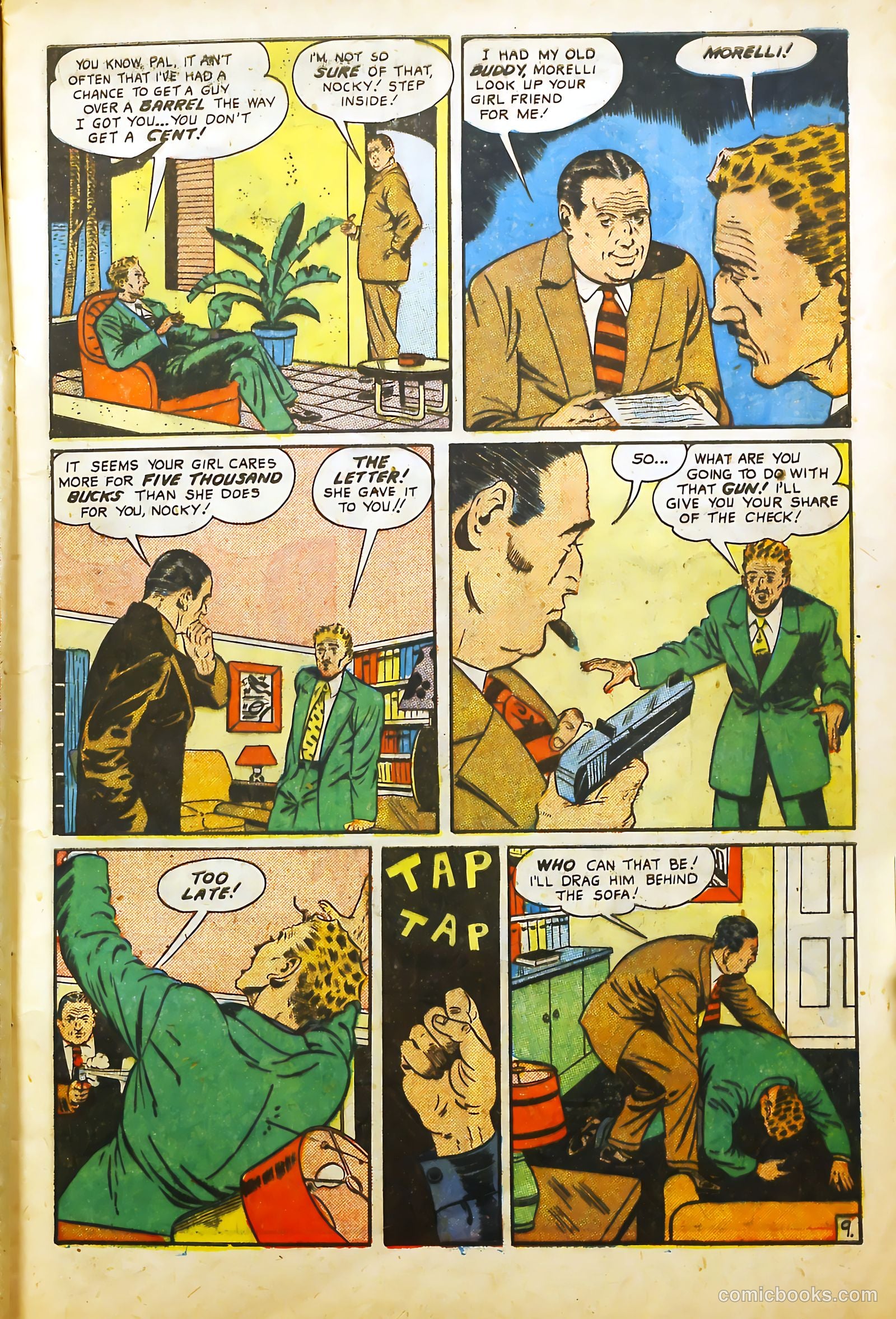 Public Enemies #6 (1949) — page 11 of 51