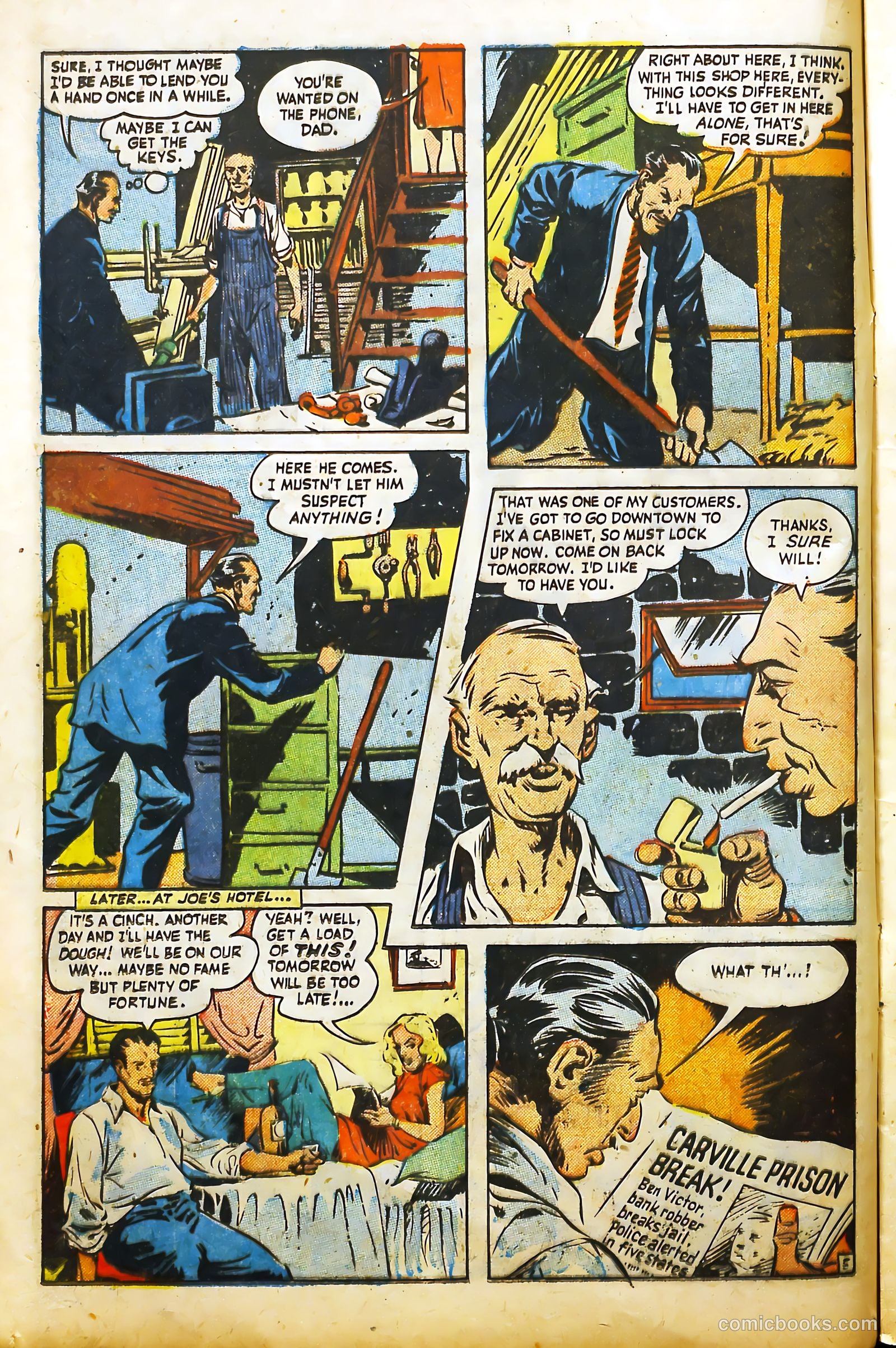 Public Enemies #6 (1949) — page 18 of 51