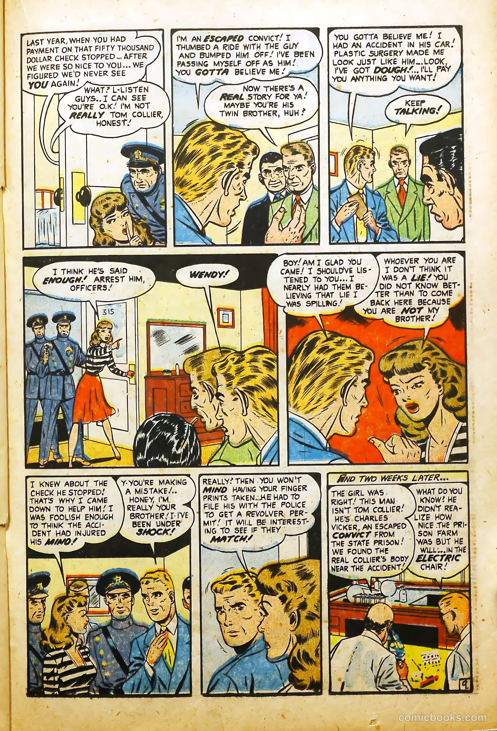 Public Enemies #6 (1949) — page 29 of 51