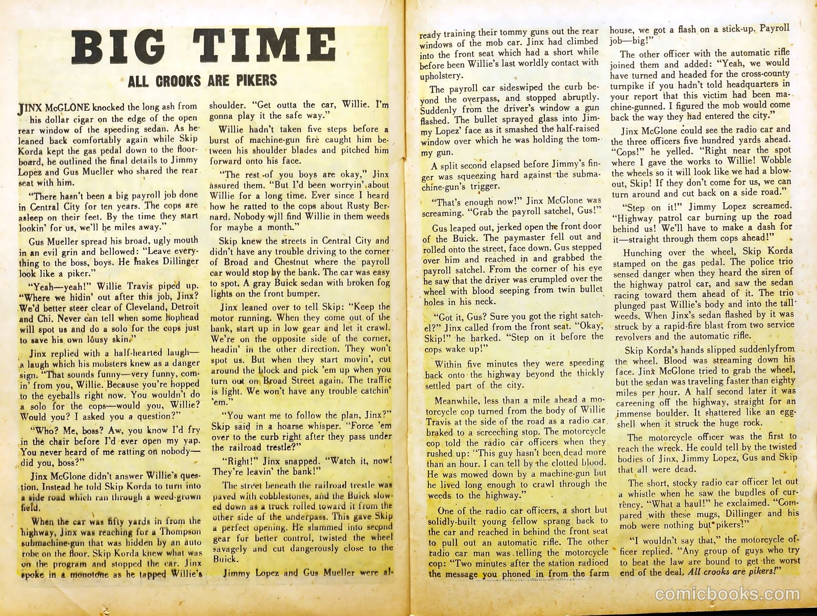 Public Enemies #6 (1949) — page 30 of 51