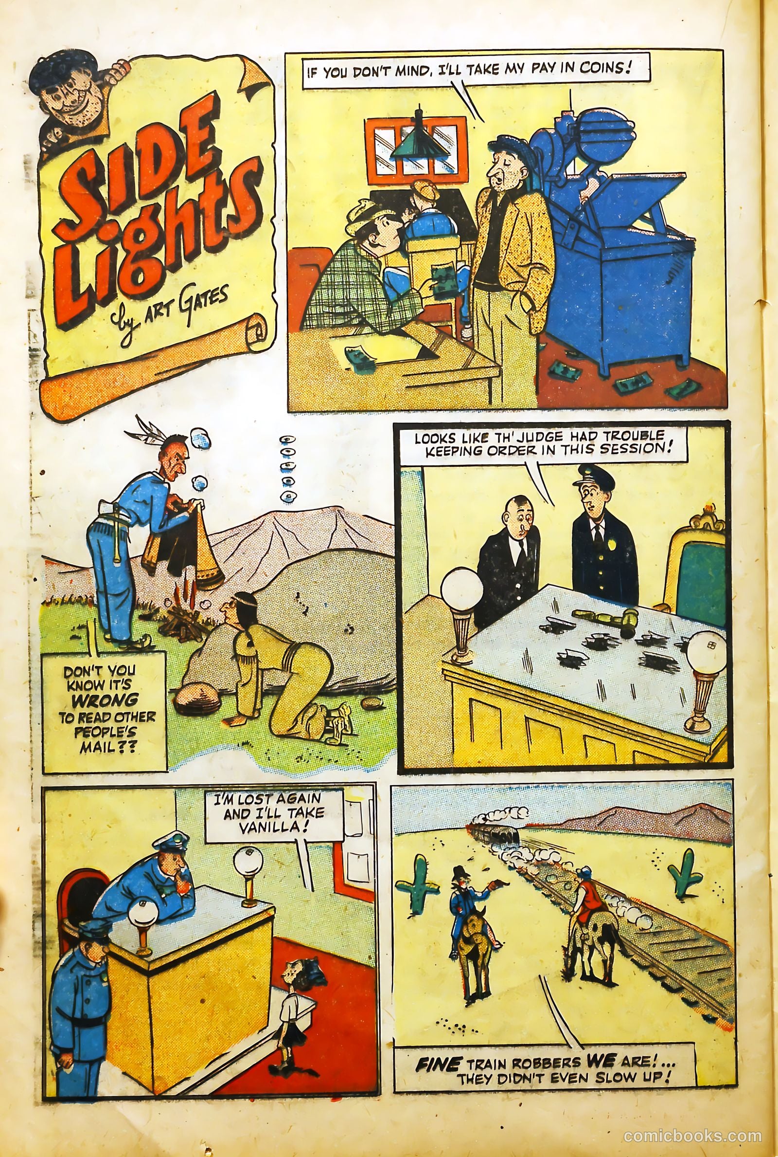 Public Enemies #6 (1949) — page 31 of 51