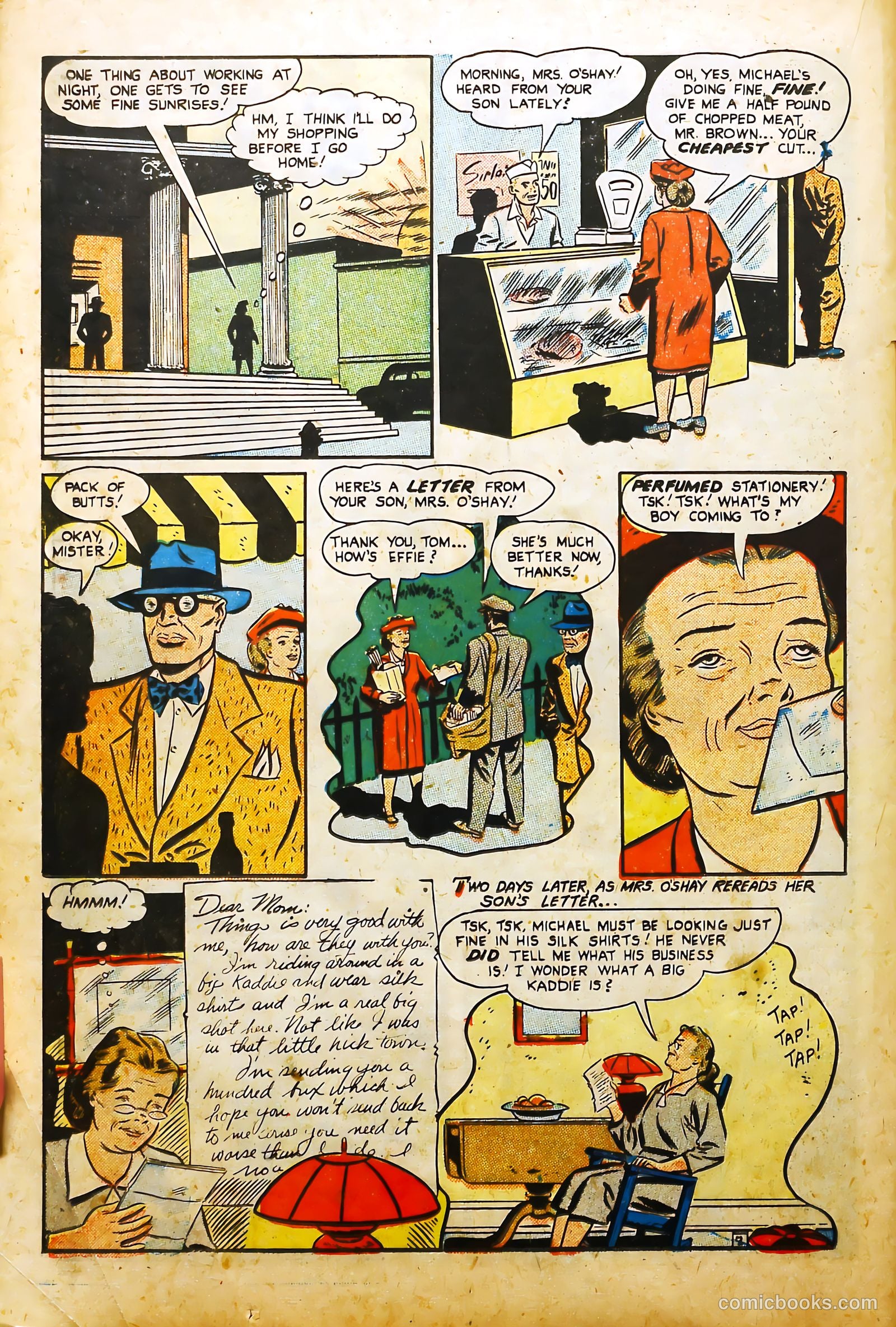 Public Enemies #6 (1949) — page 33 of 51