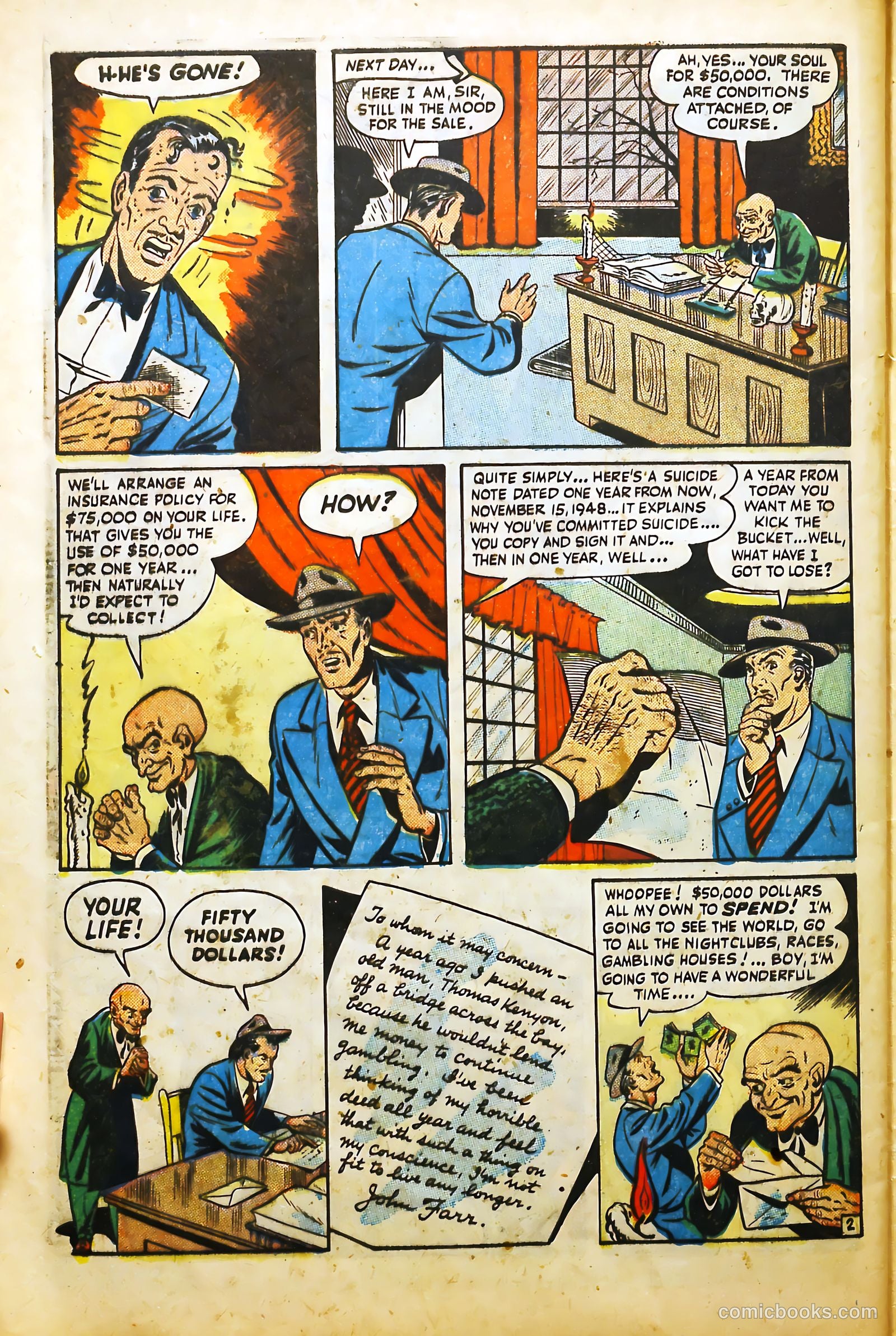 Public Enemies #6 (1949) — page 39 of 51