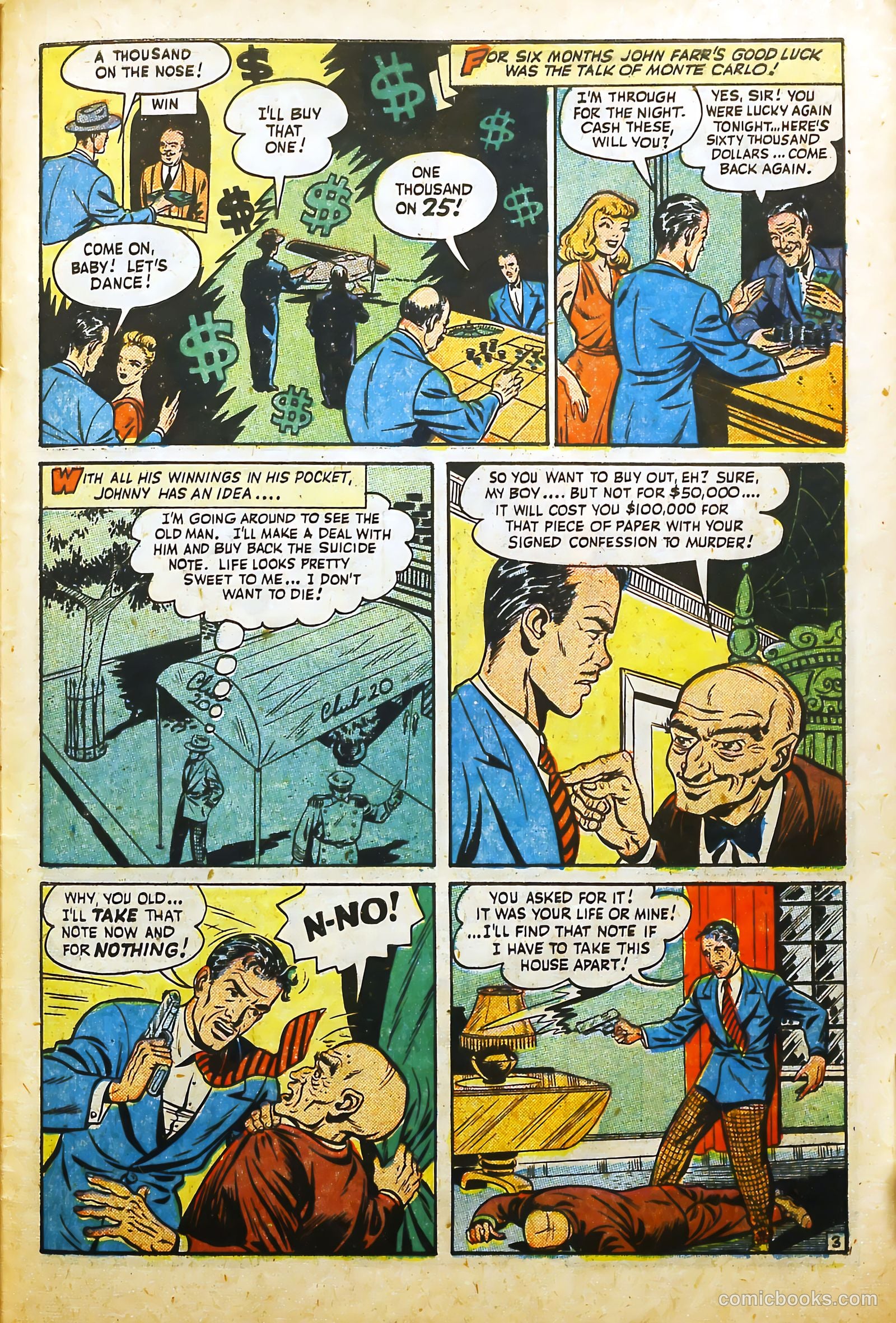 Public Enemies #6 (1949) — page 40 of 51