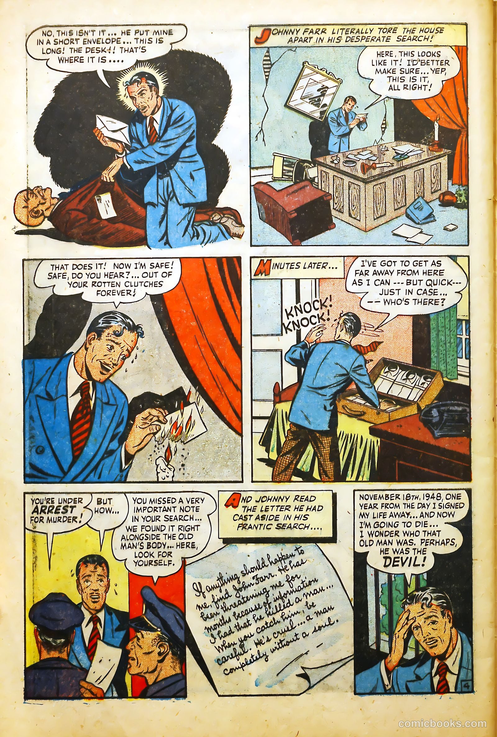 Public Enemies #6 (1949) — page 41 of 51