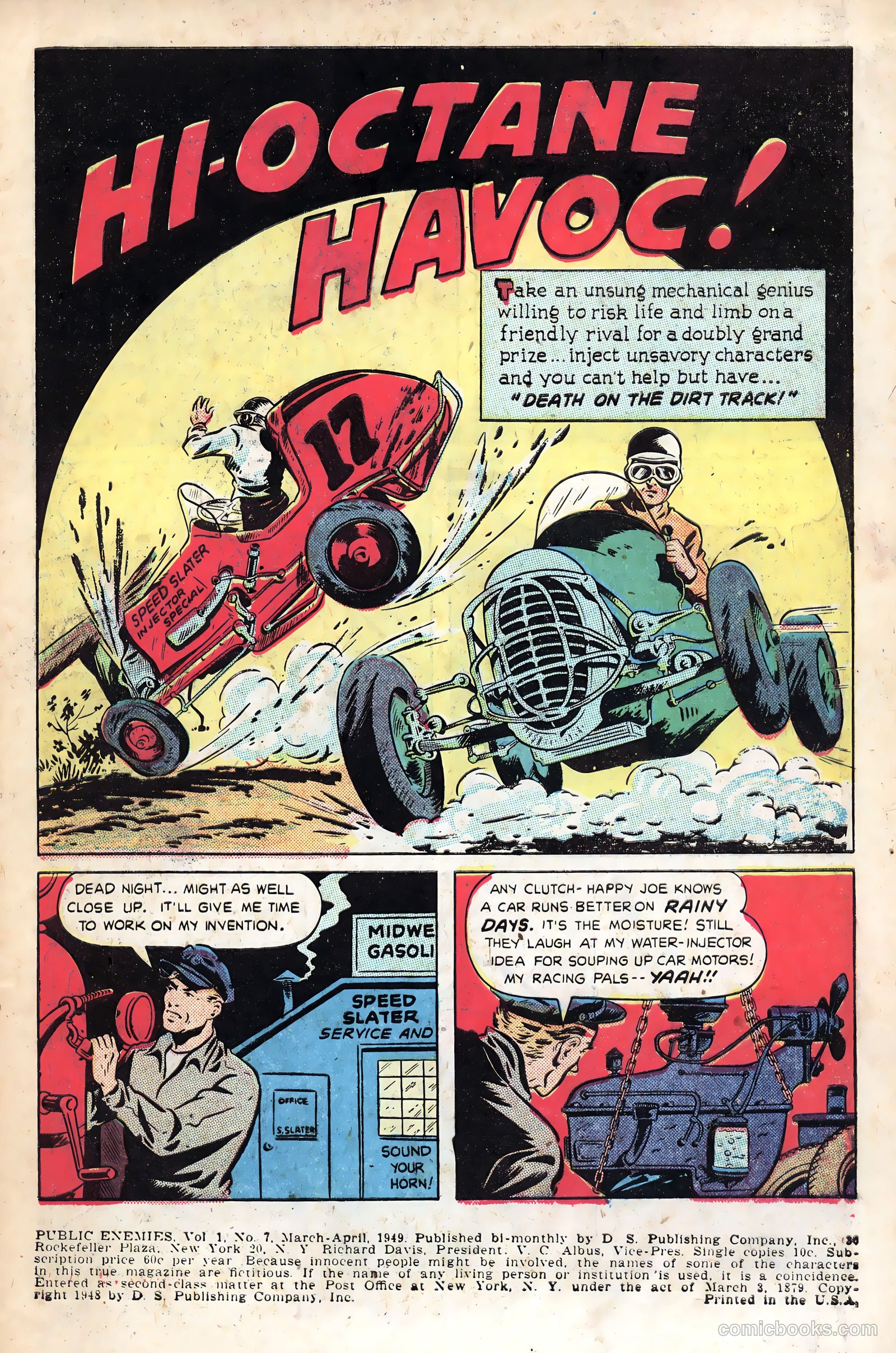 Public Enemies #7 (1949) — page 3 of 52