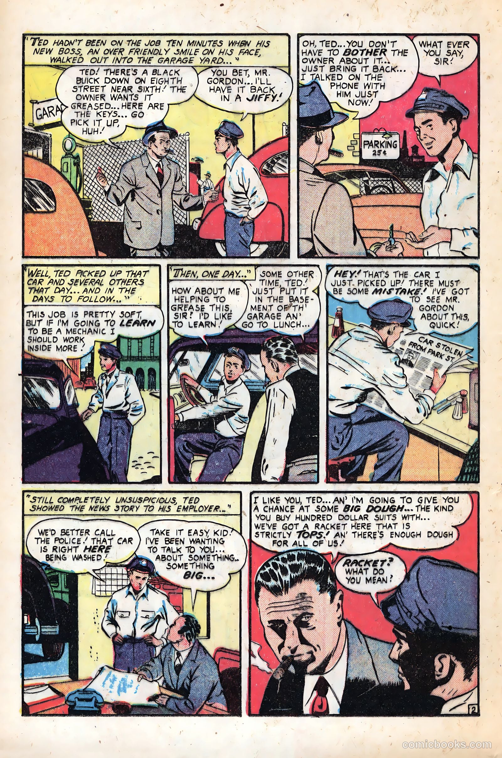 Public Enemies #7 (1949) — page 32 of 52