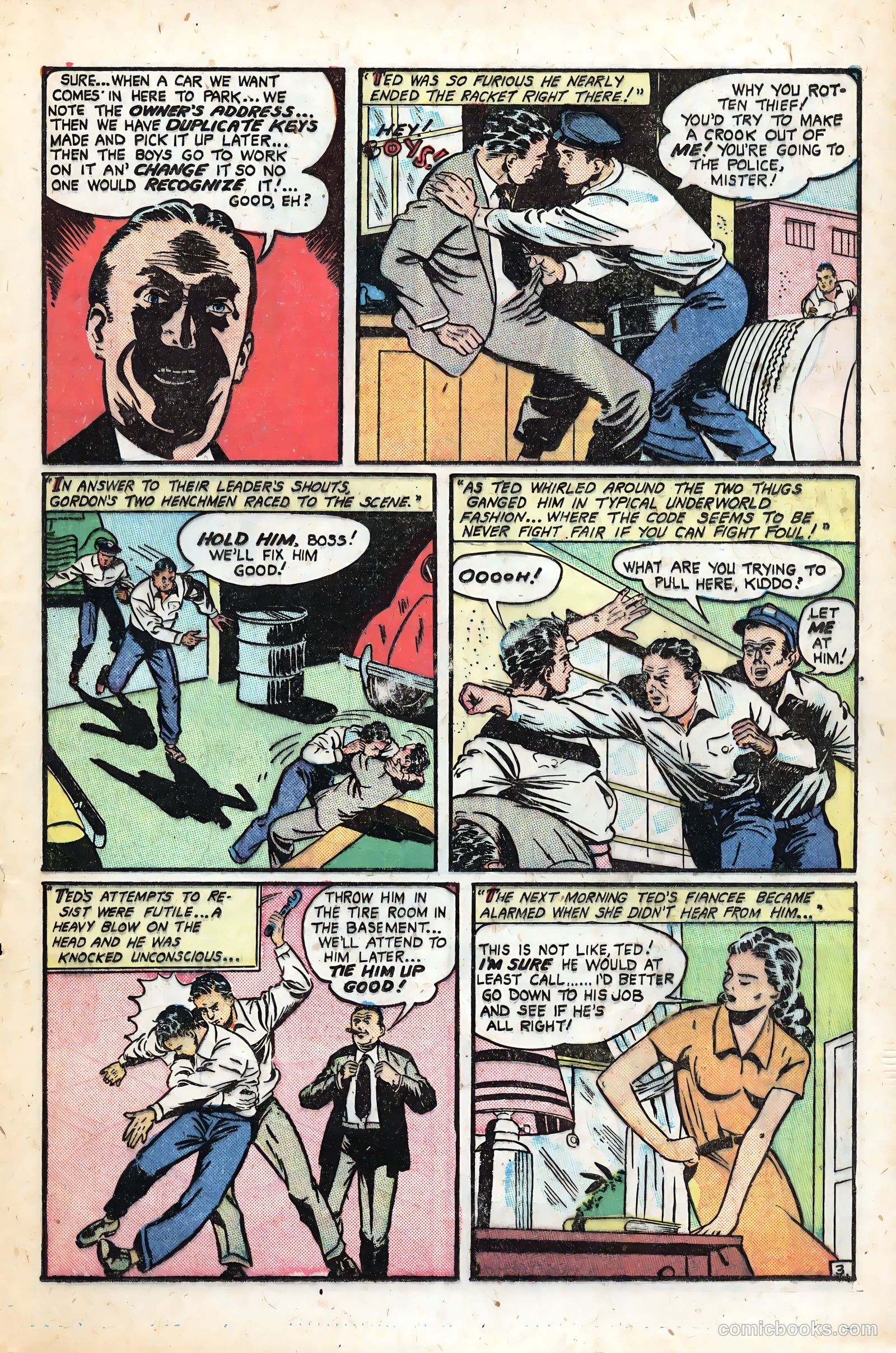 Public Enemies #7 (1949) — page 33 of 52