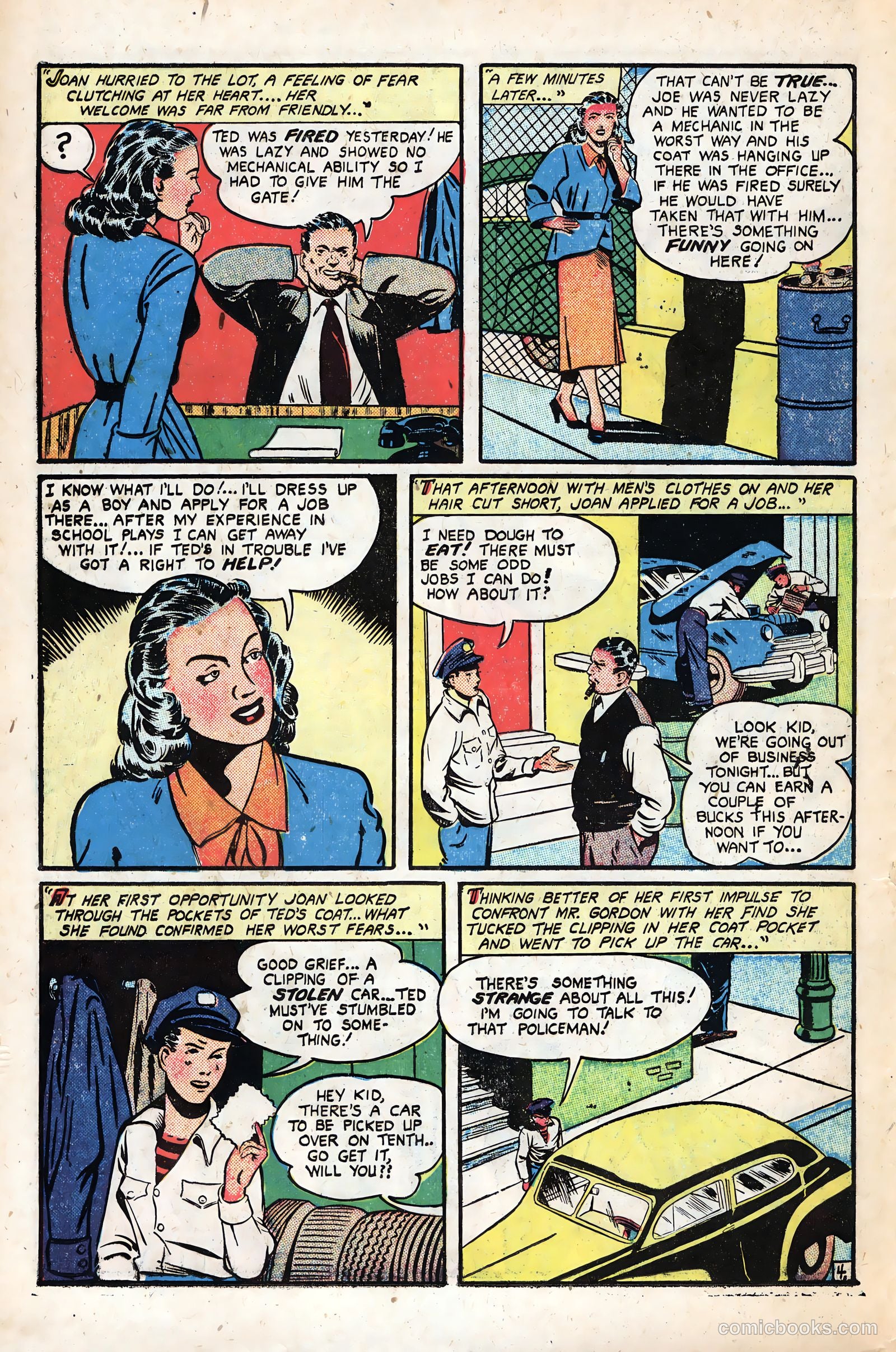 Public Enemies #7 (1949) — page 34 of 52