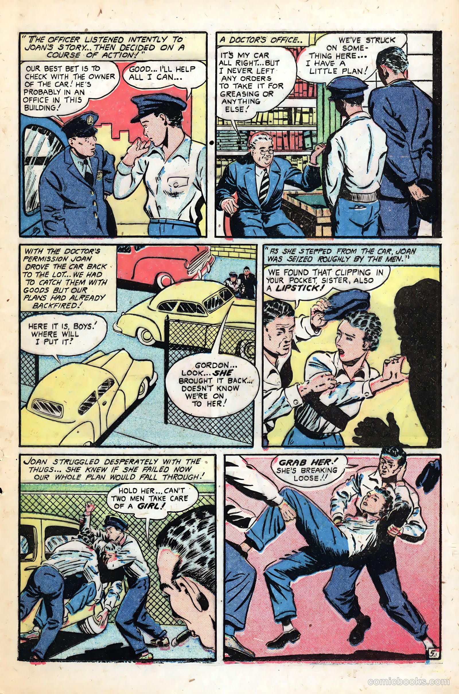 Public Enemies #7 (1949) — page 35 of 52