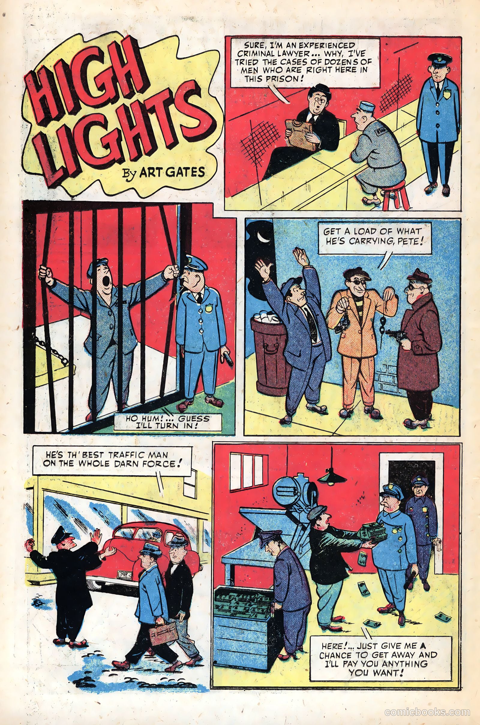 Public Enemies #7 (1949) — page 38 of 52