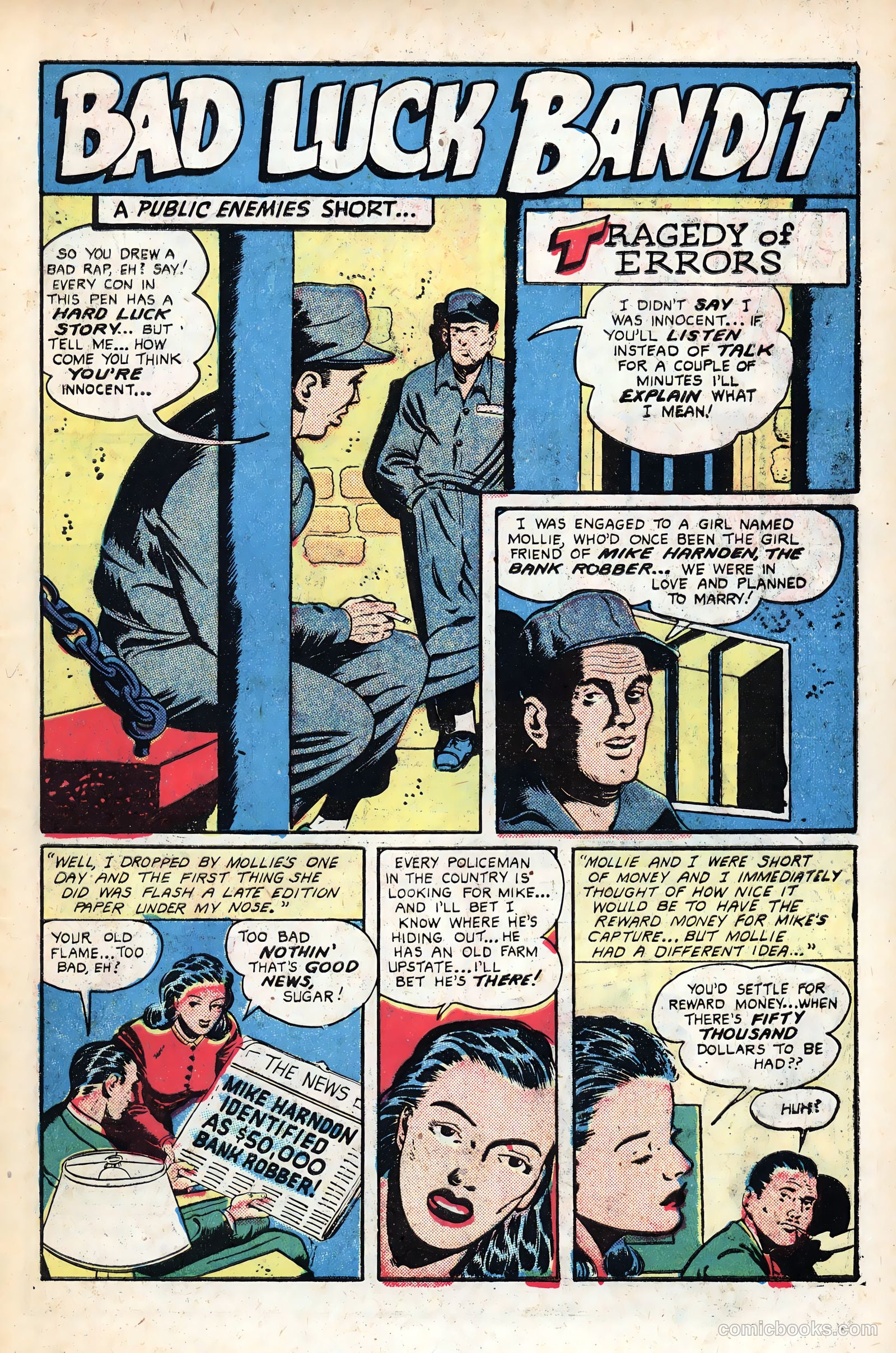 Public Enemies #7 (1949) — page 39 of 52