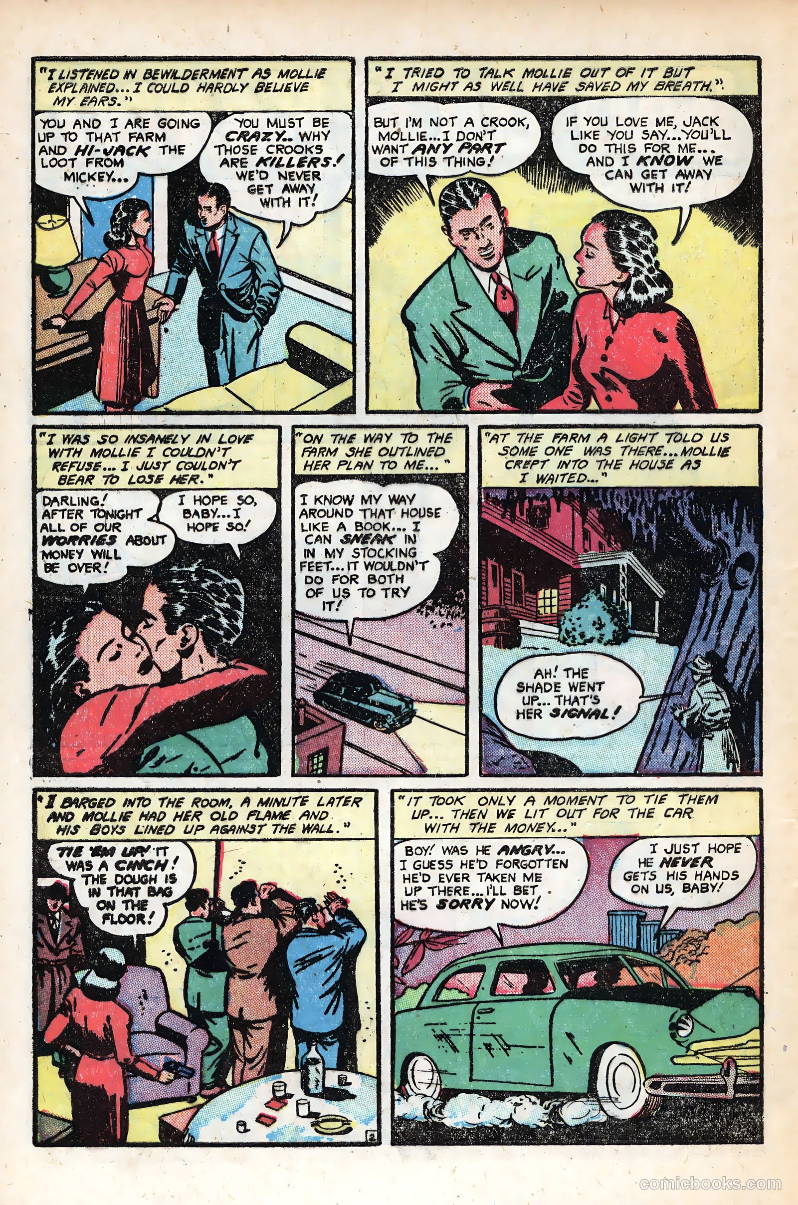 Public Enemies #7 (1949) — page 40 of 52