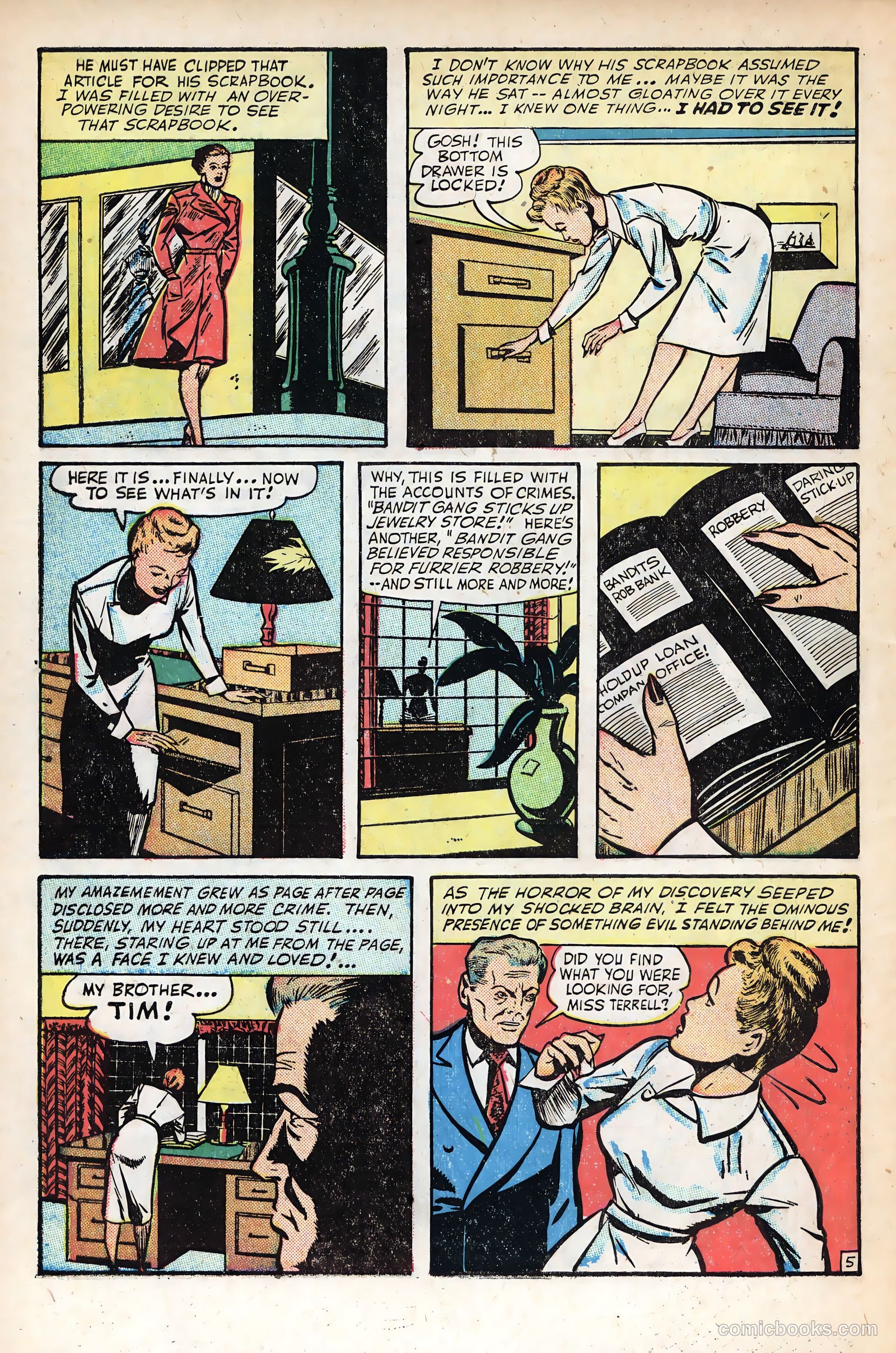 Public Enemies #7 (1949) — page 46 of 52