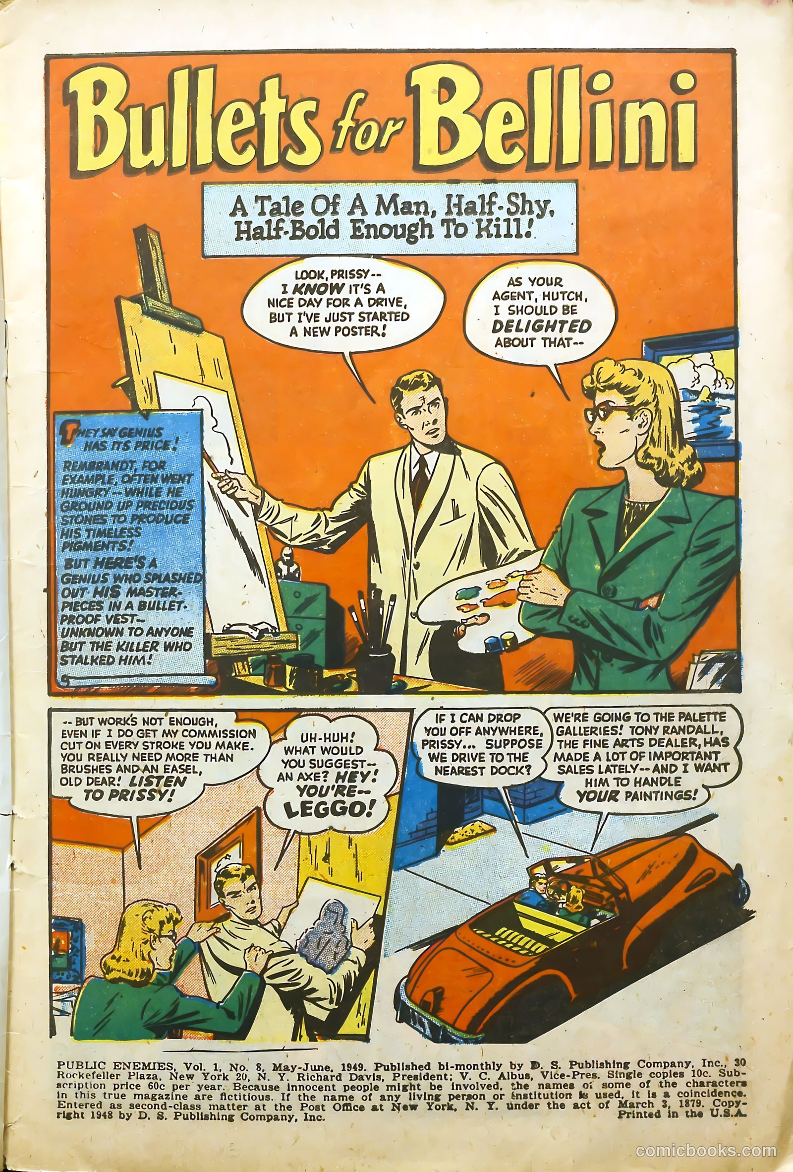 Public Enemies #8 (1949) — page 3 of 52