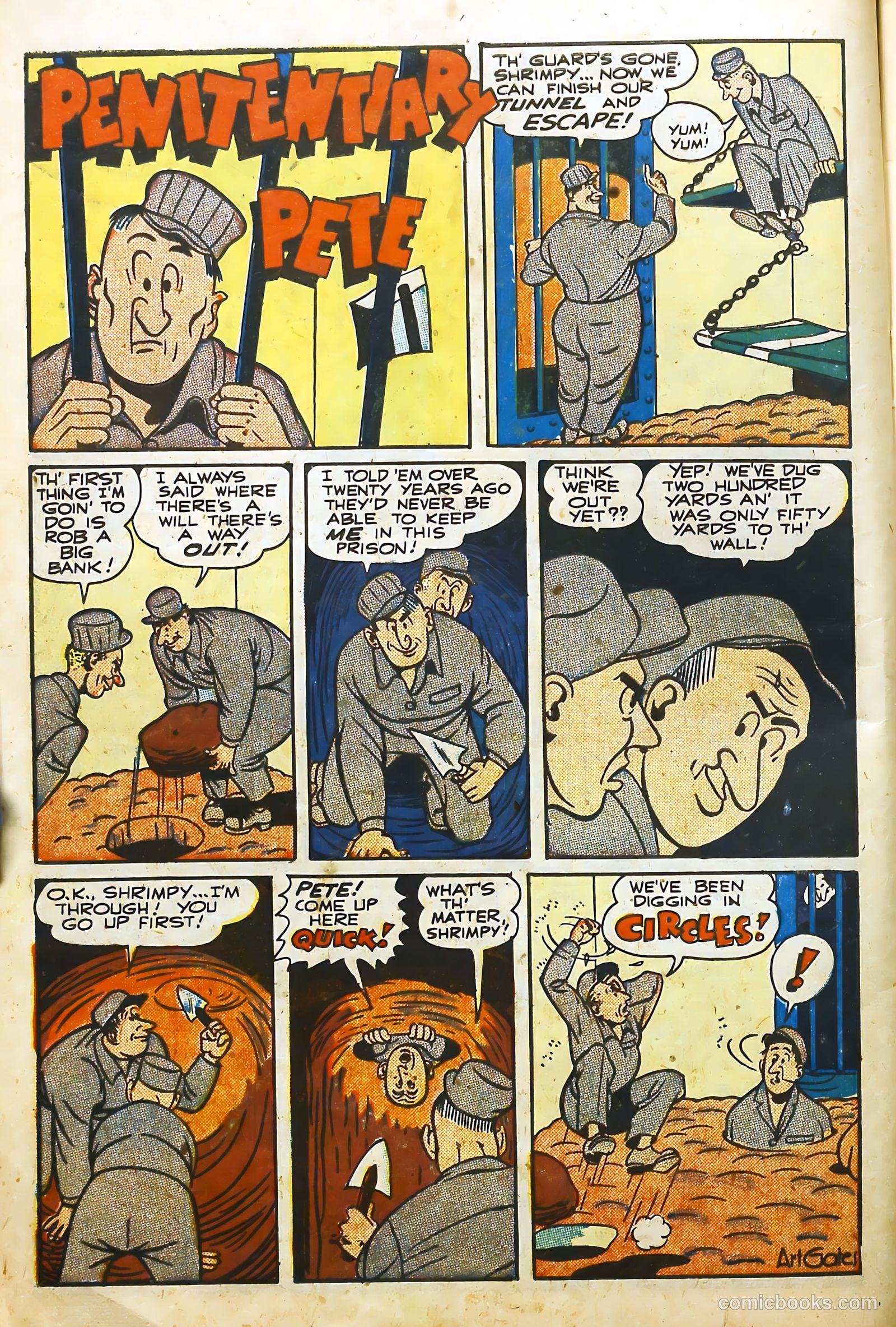 Public Enemies #8 (1949) — page 10 of 52