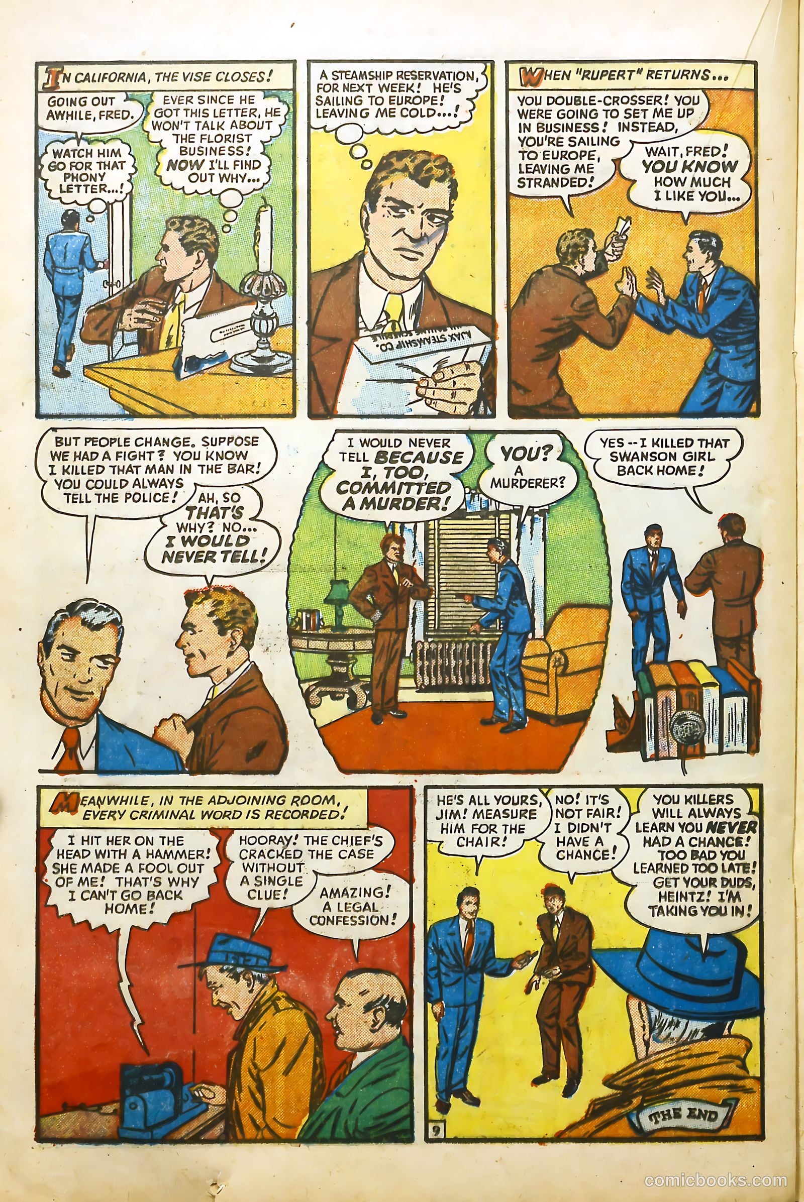 Public Enemies #8 (1949) — page 28 of 52
