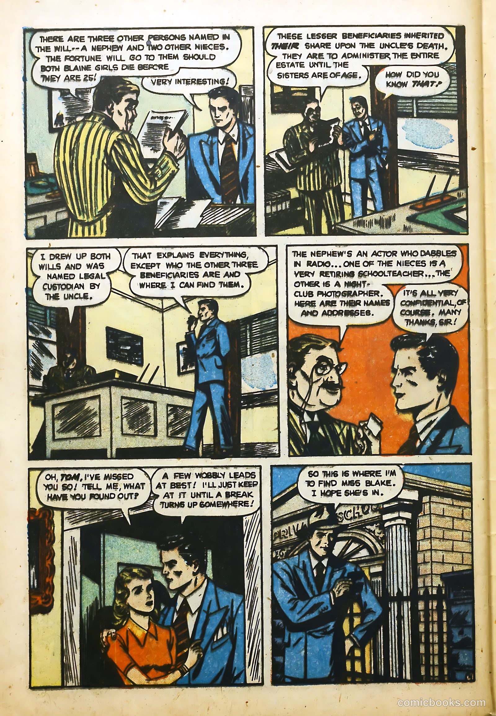 Public Enemies #8 (1949) — page 44 of 52