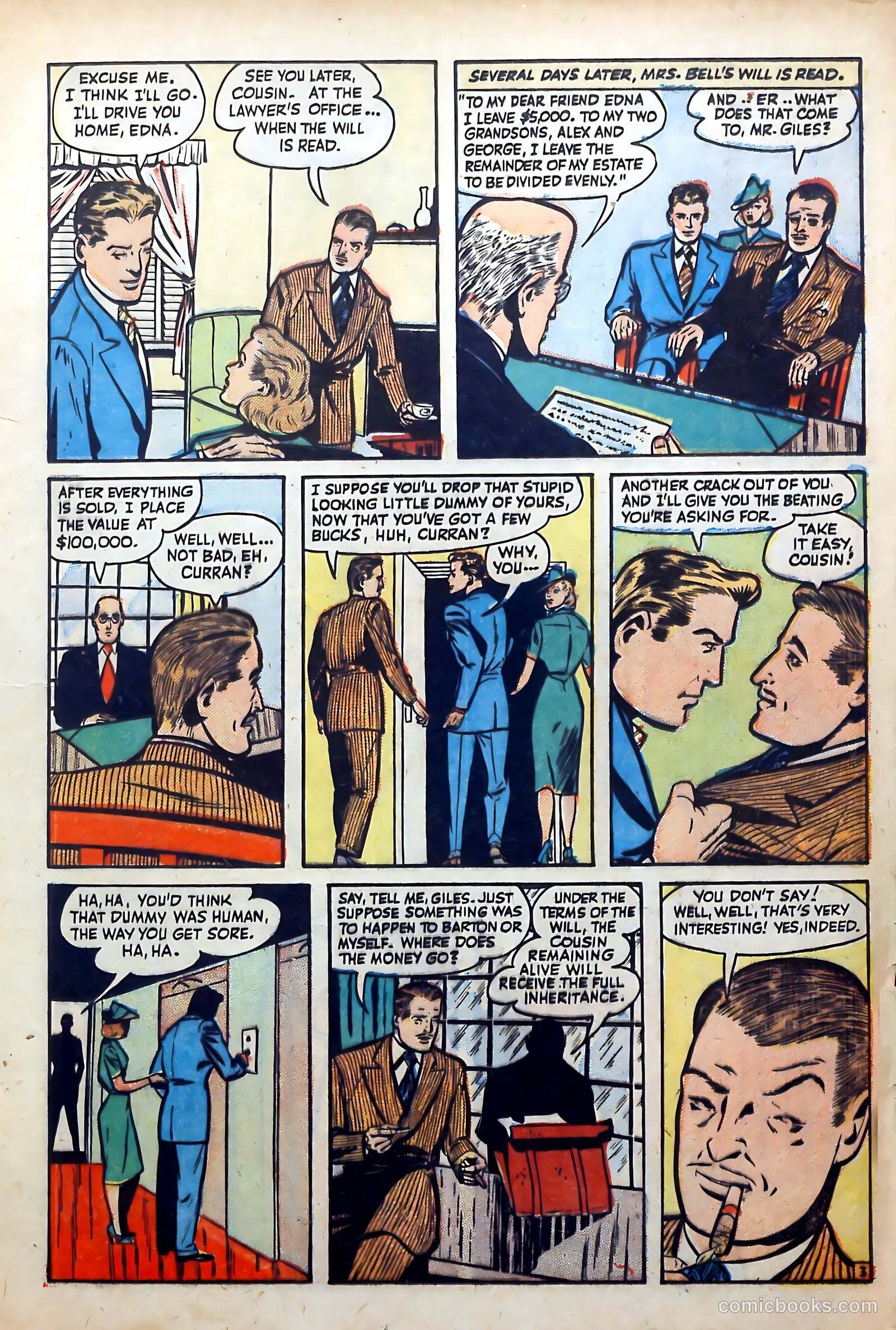 Public Enemies #9 (1949) — page 25 of 52