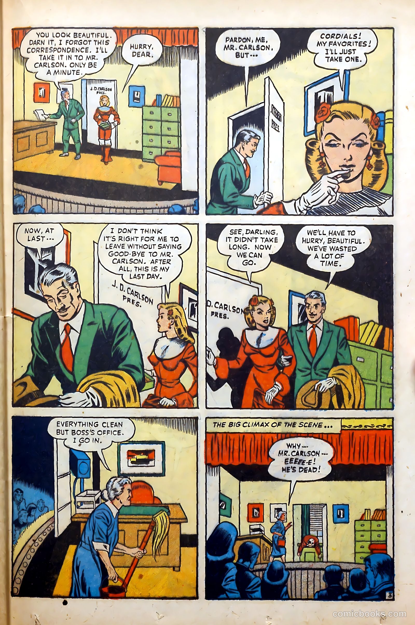 Public Enemies #9 (1949) — page 35 of 52