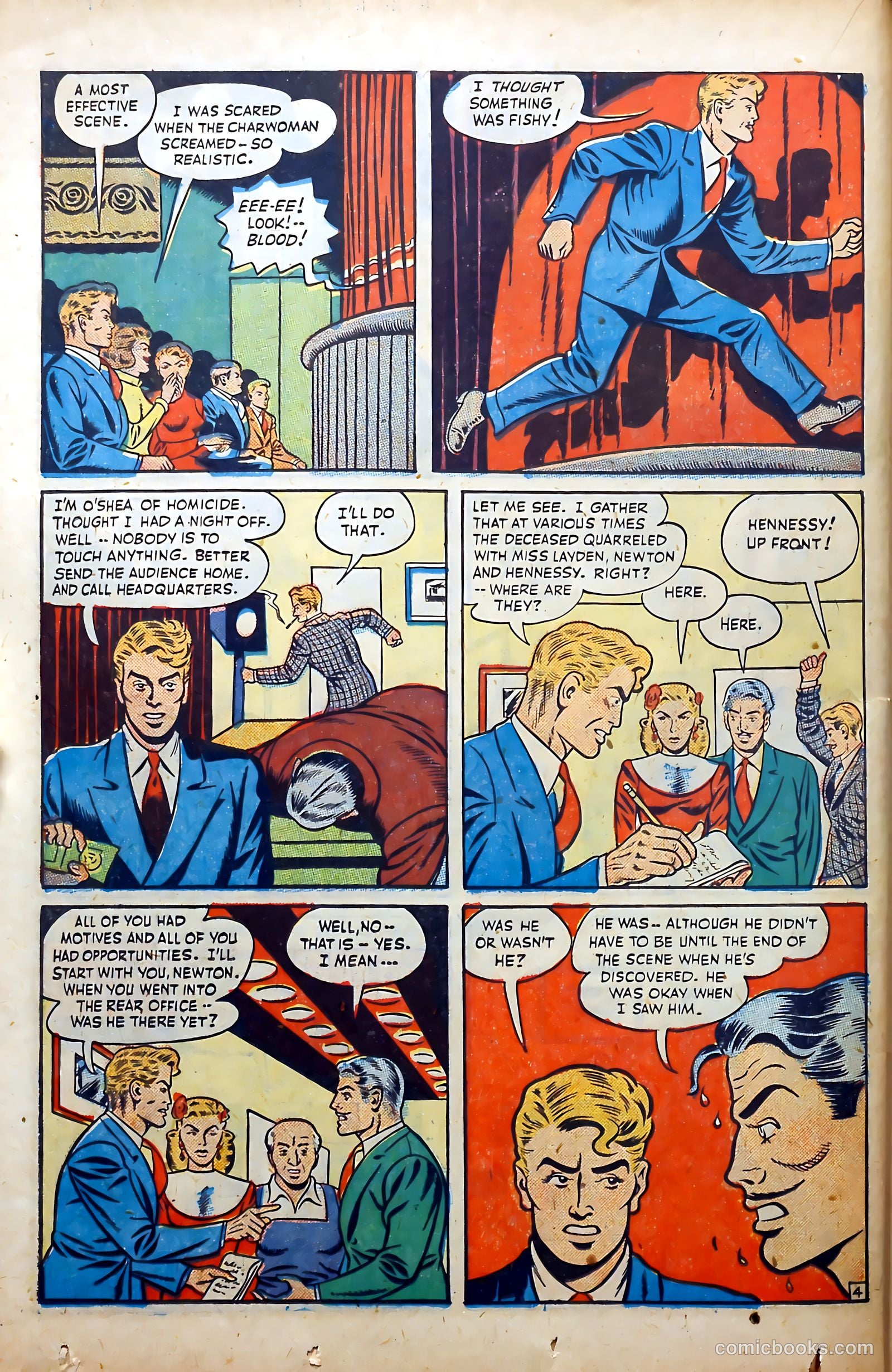 Public Enemies #9 (1949) — page 36 of 52