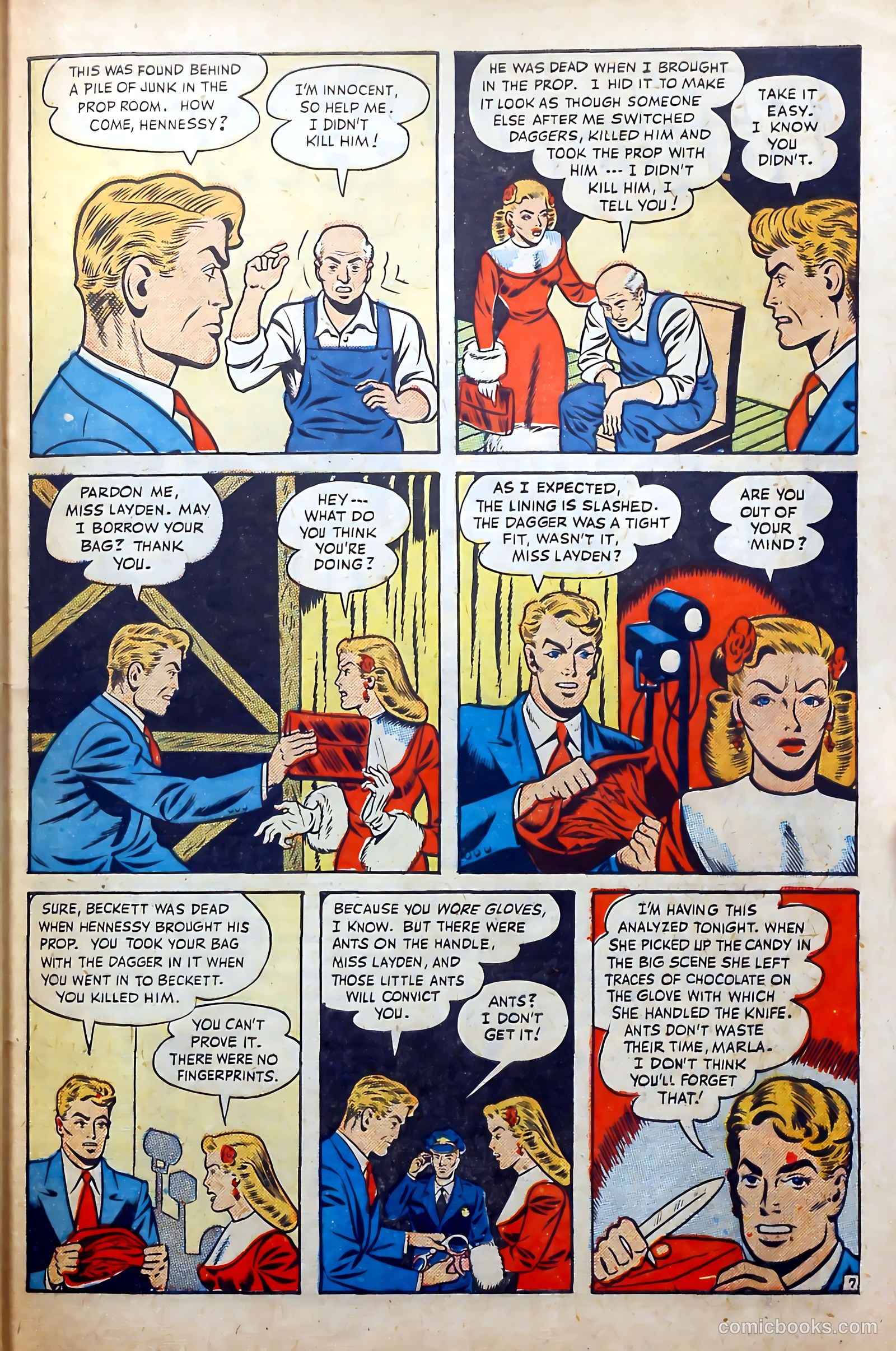 Public Enemies #9 (1949) — page 39 of 52