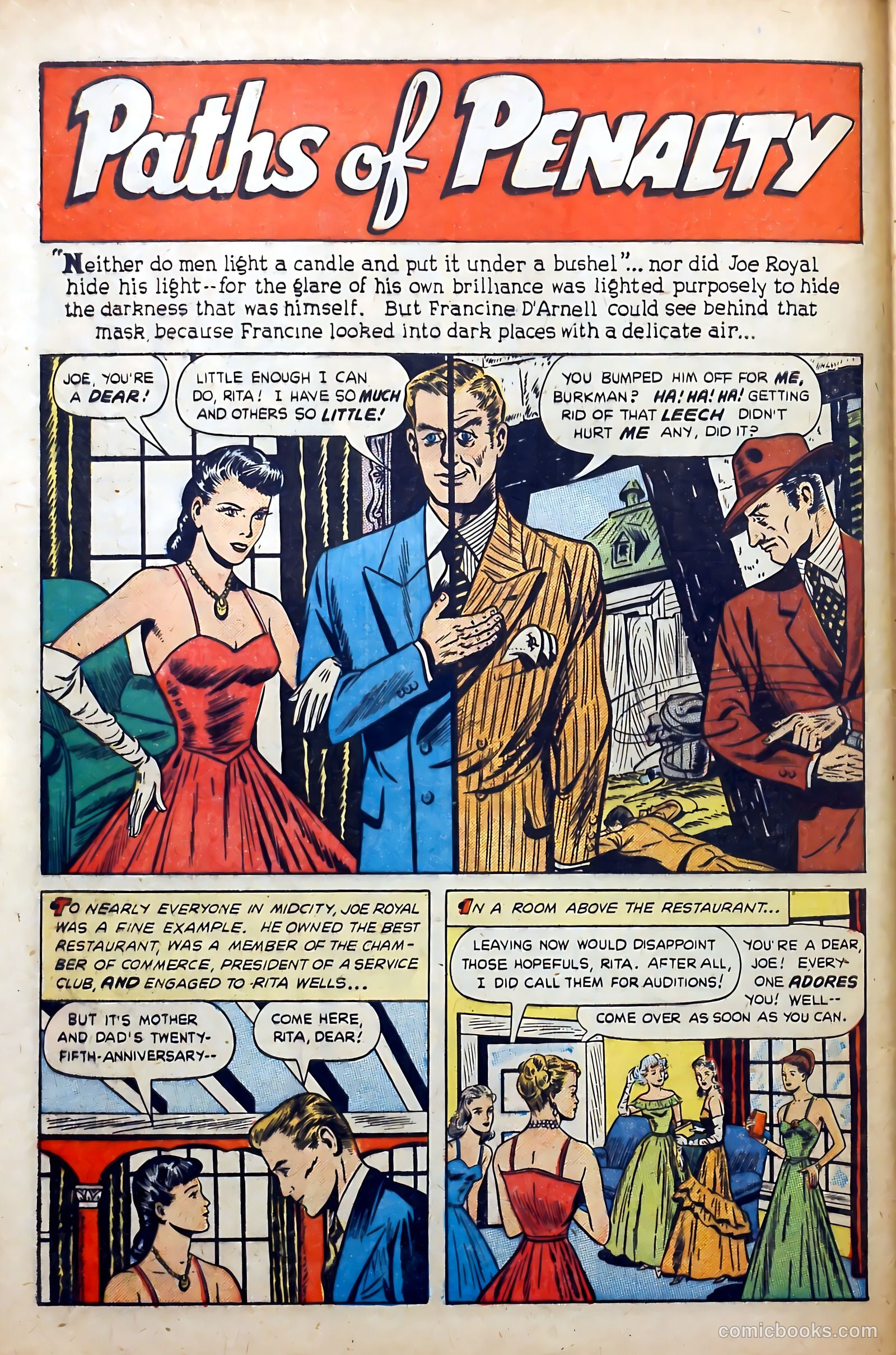 Public Enemies #9 (1949) — page 40 of 52