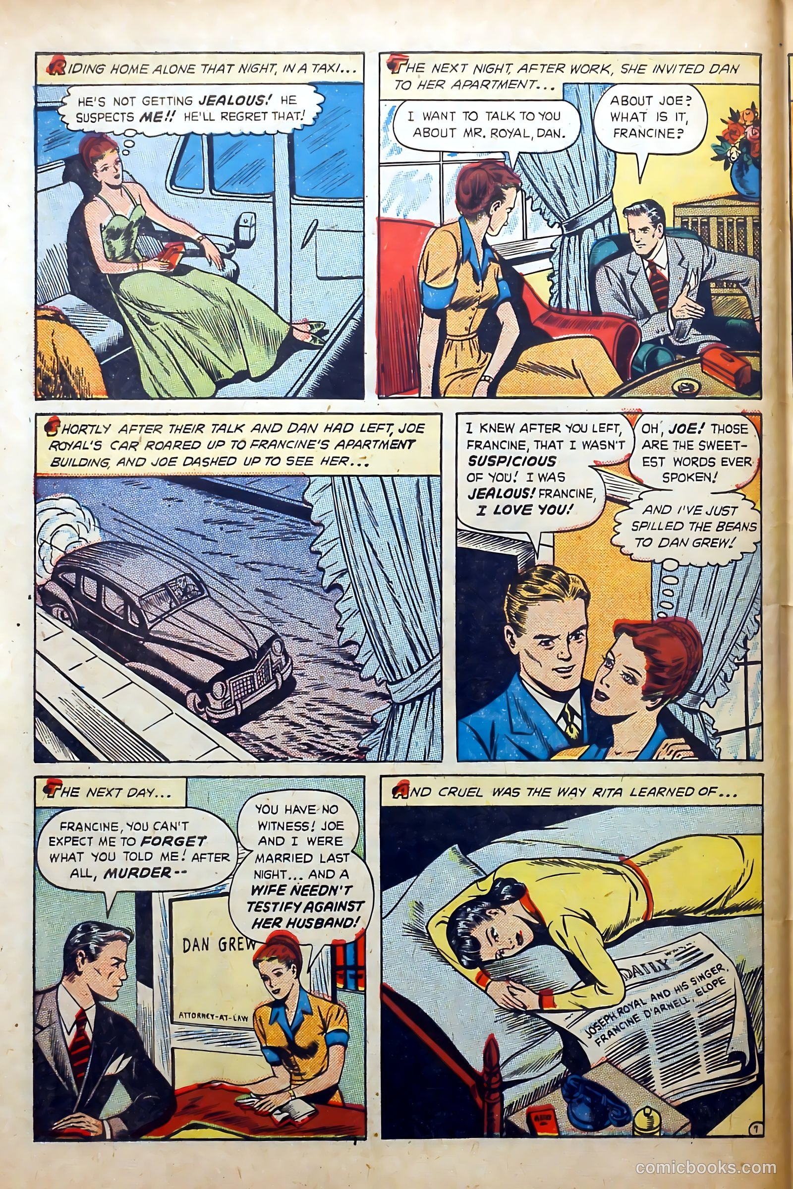 Public Enemies #9 (1949) — page 46 of 52