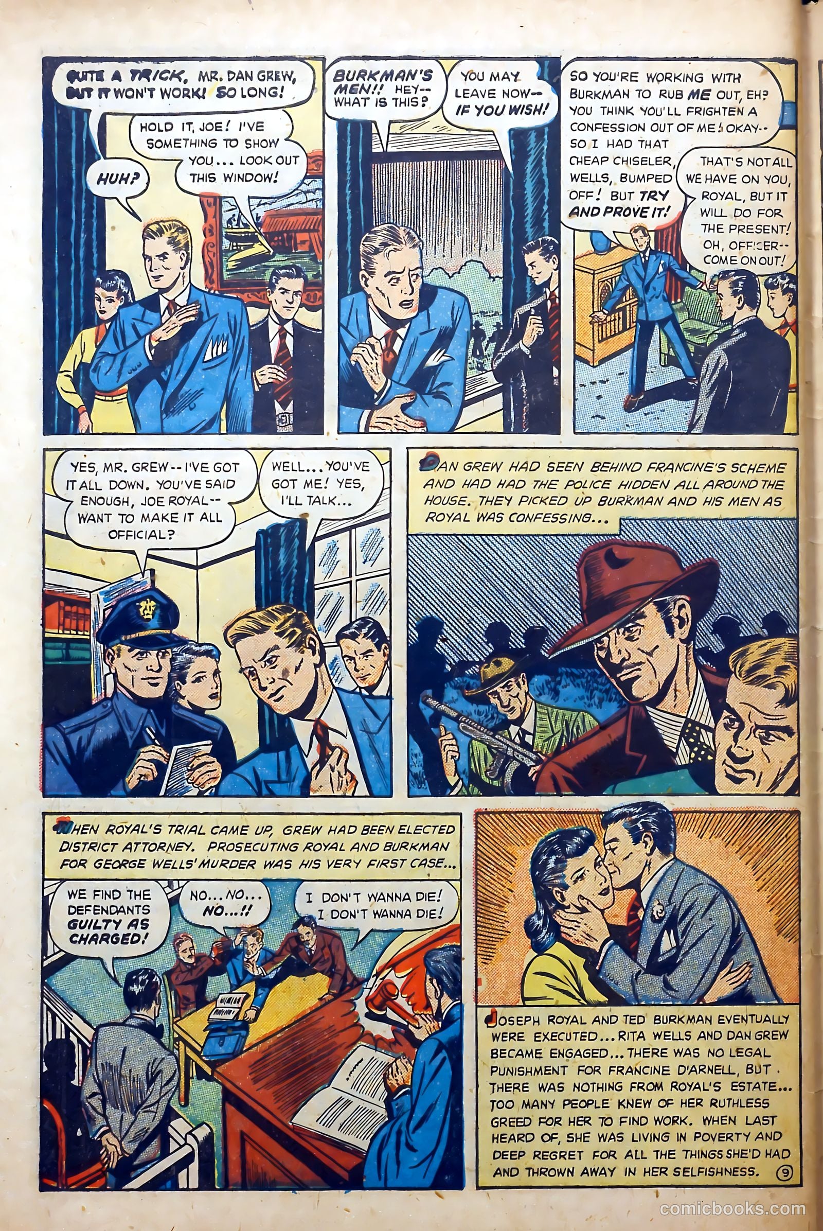 Public Enemies #9 (1949) — page 48 of 52