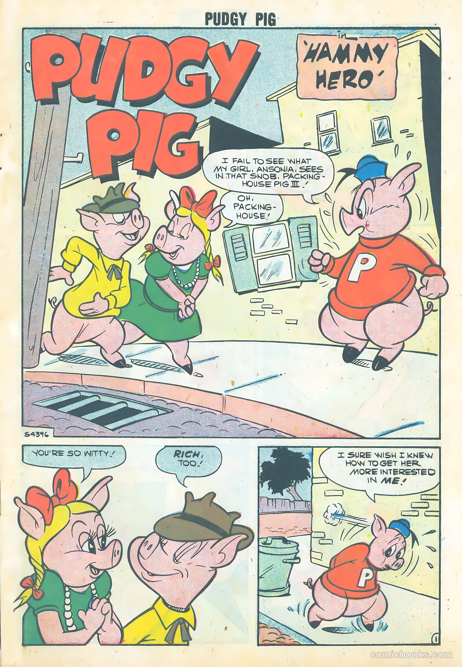 Pudgy Pig #1 (1958) — page 3 of 36