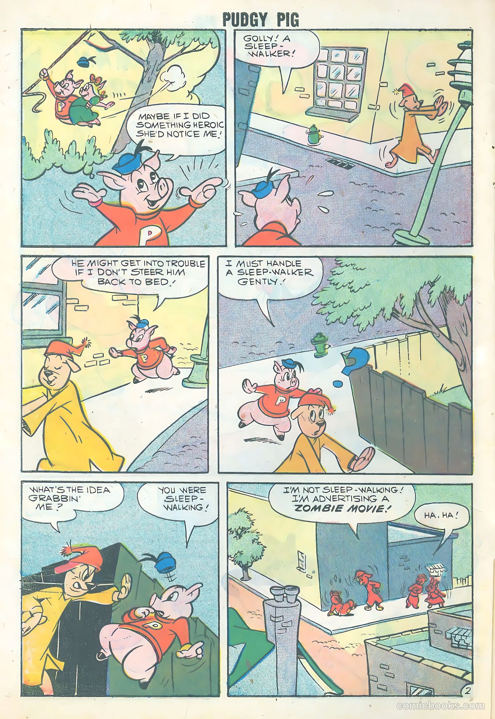 Pudgy Pig #1 (1958) — page 4 of 36