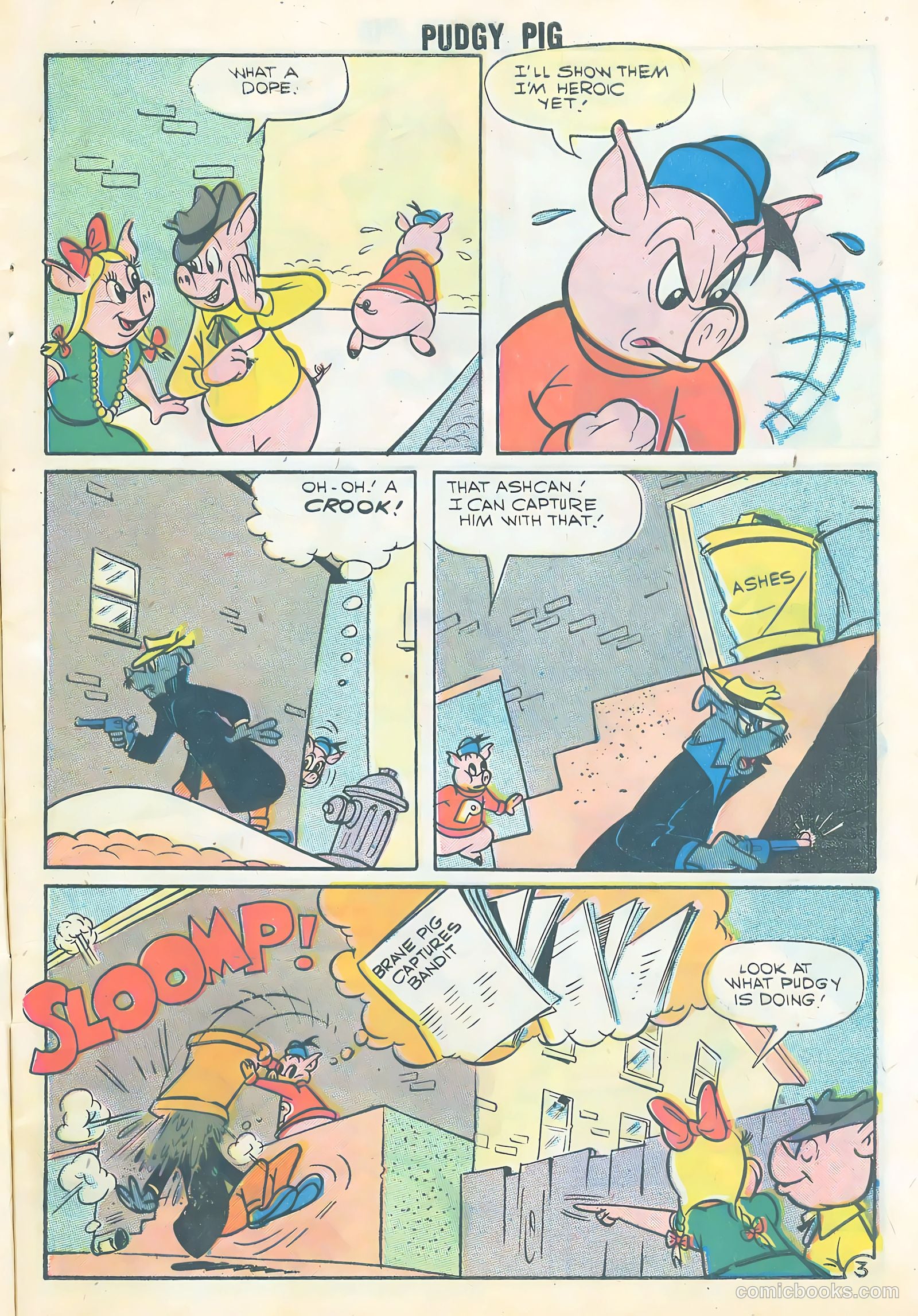 Pudgy Pig #1 (1958) — page 5 of 36