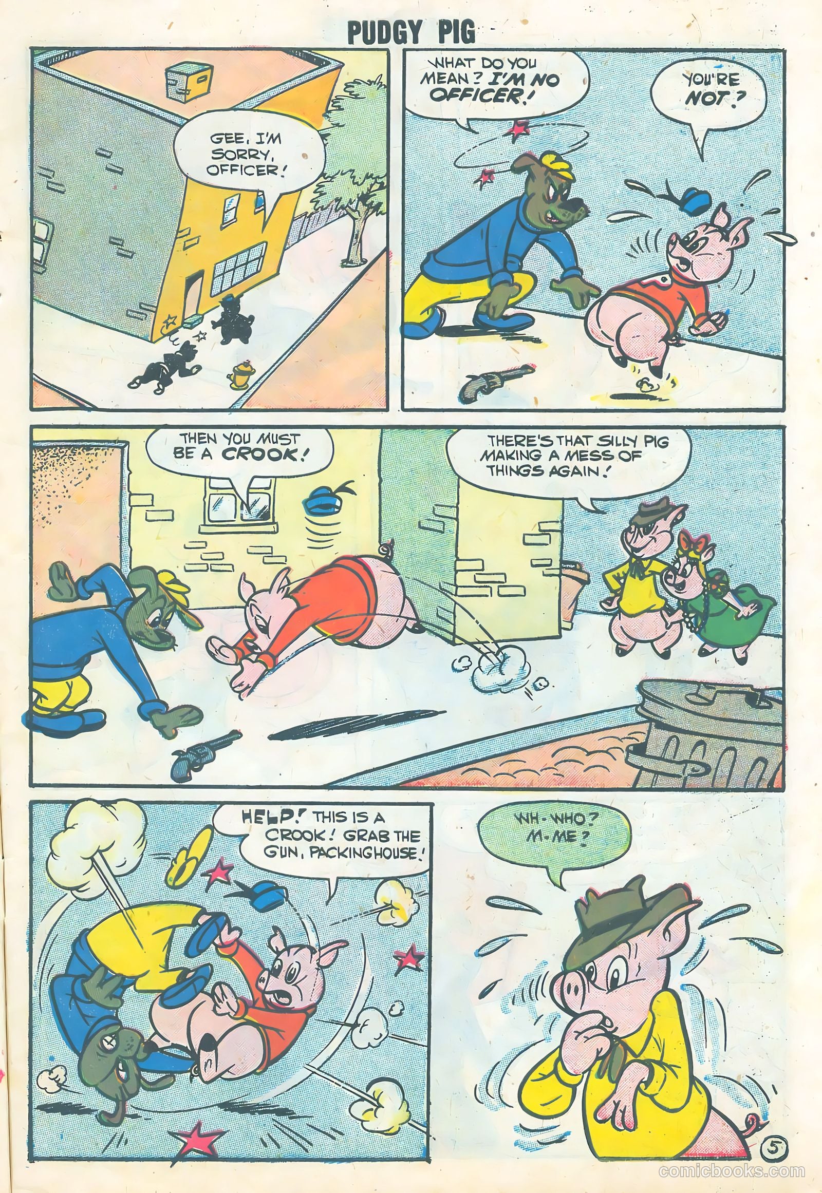 Pudgy Pig #1 (1958) — page 7 of 36