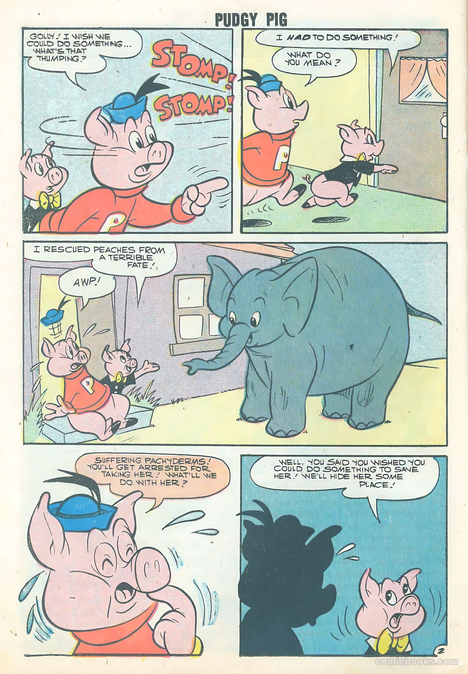 Pudgy Pig #1 (1958) — page 12 of 36