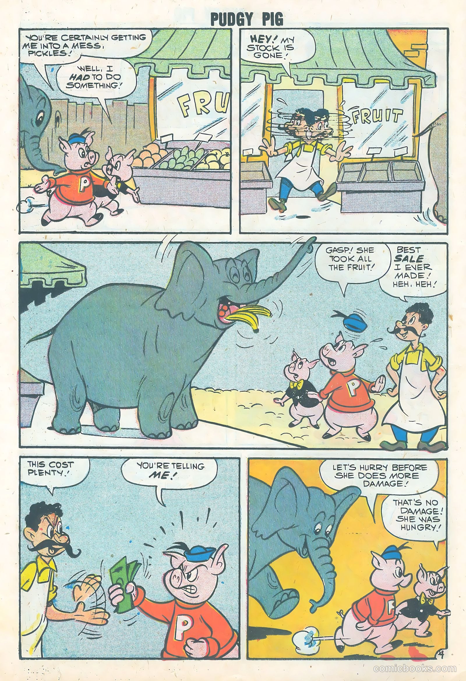 Pudgy Pig #1 (1958) — page 14 of 36