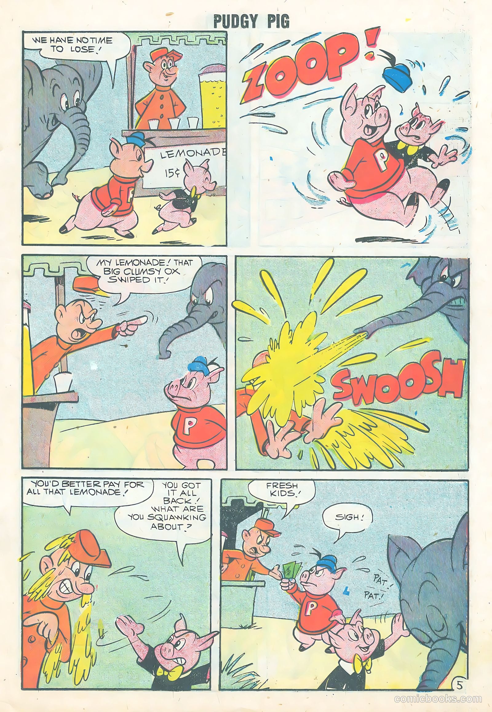 Pudgy Pig #1 (1958) — page 15 of 36