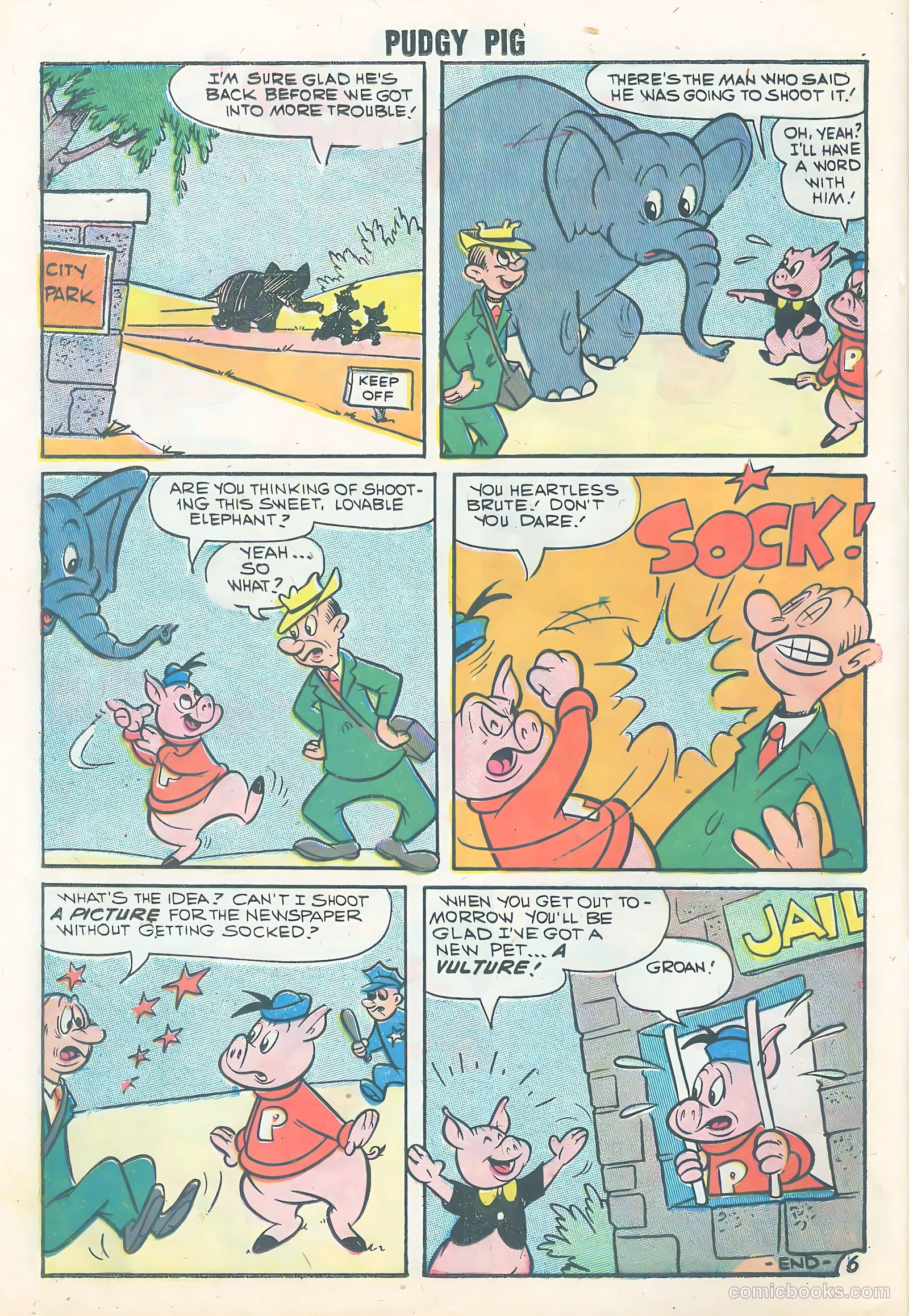 Pudgy Pig #1 (1958) — page 16 of 36