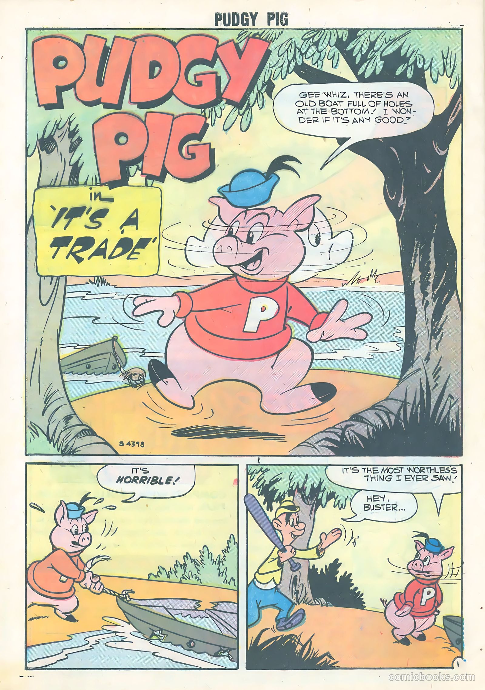 Pudgy Pig #1 (1958) — page 28 of 36