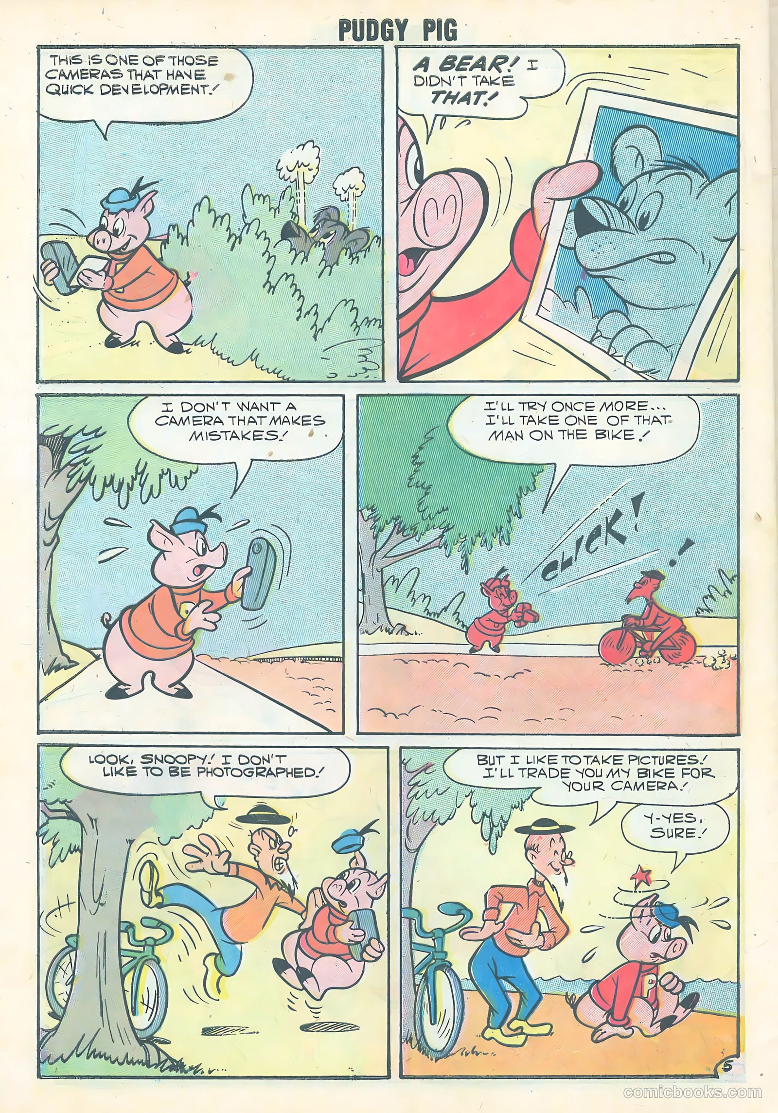 Pudgy Pig #1 (1958) — page 32 of 36