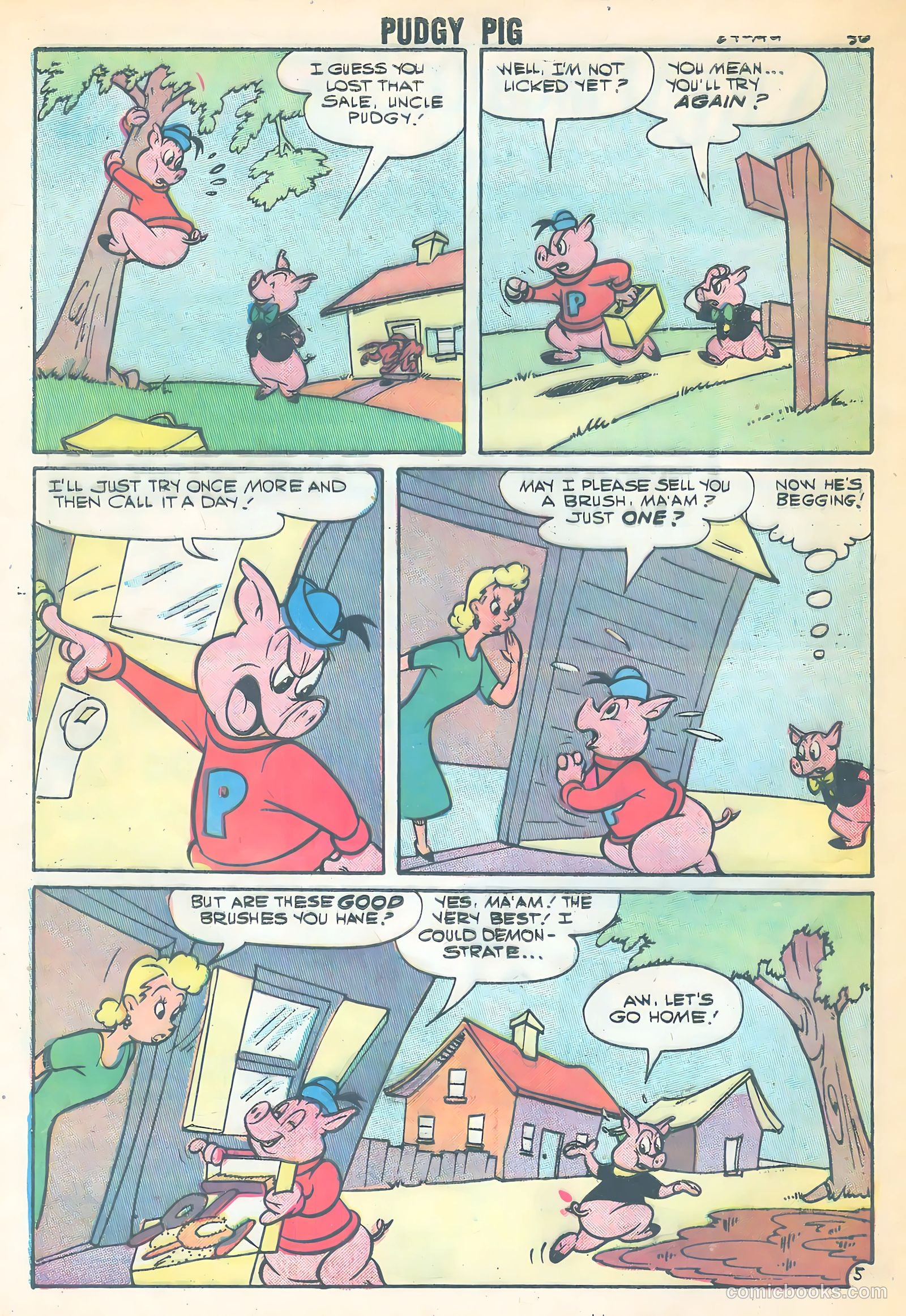 Pudgy Pig #2 (1958) — page 32 of 36