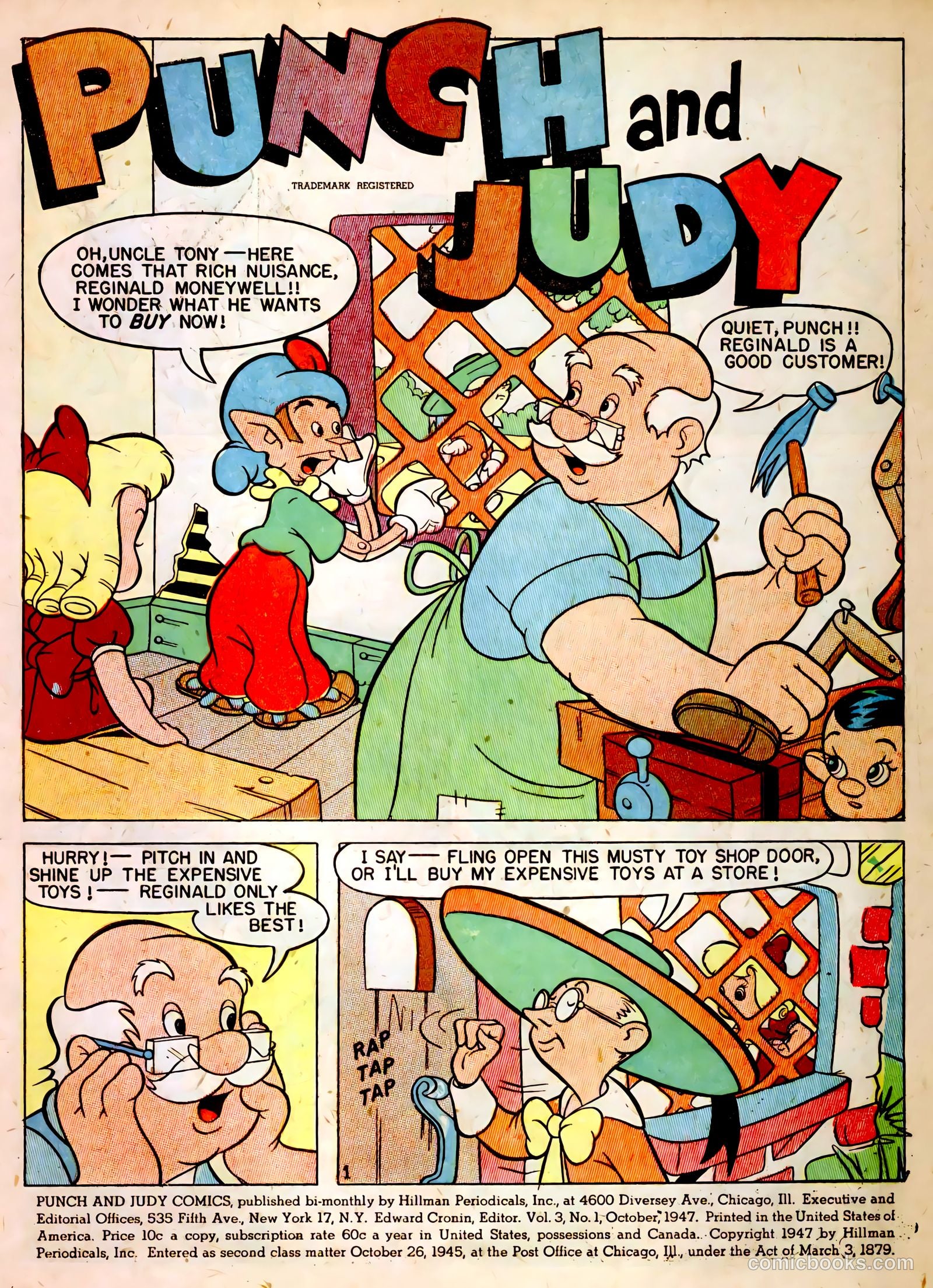 Punch and Judy Comics #1 (1944) — page 3 of 52