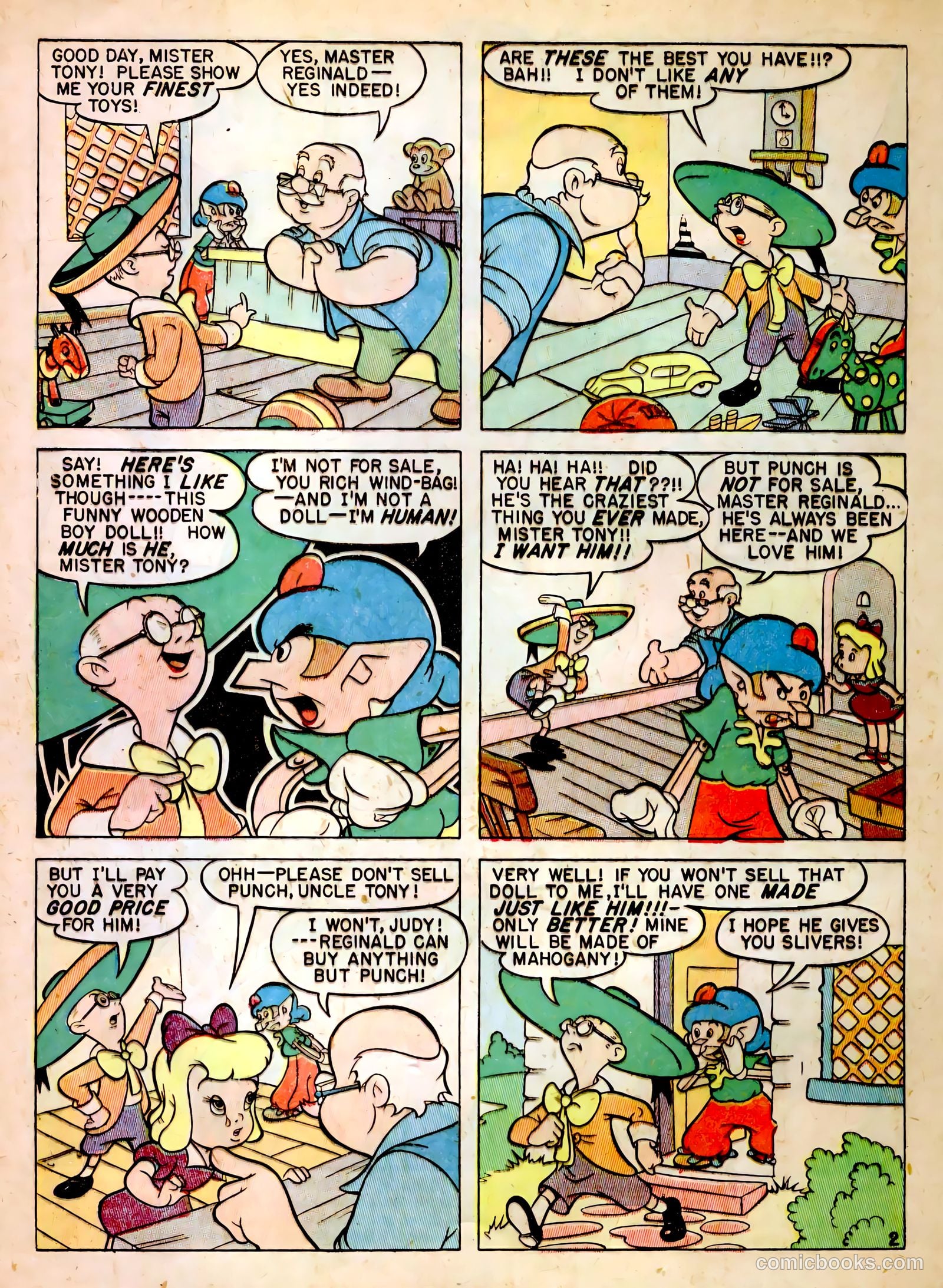 Punch and Judy Comics #1 (1944) — page 4 of 52