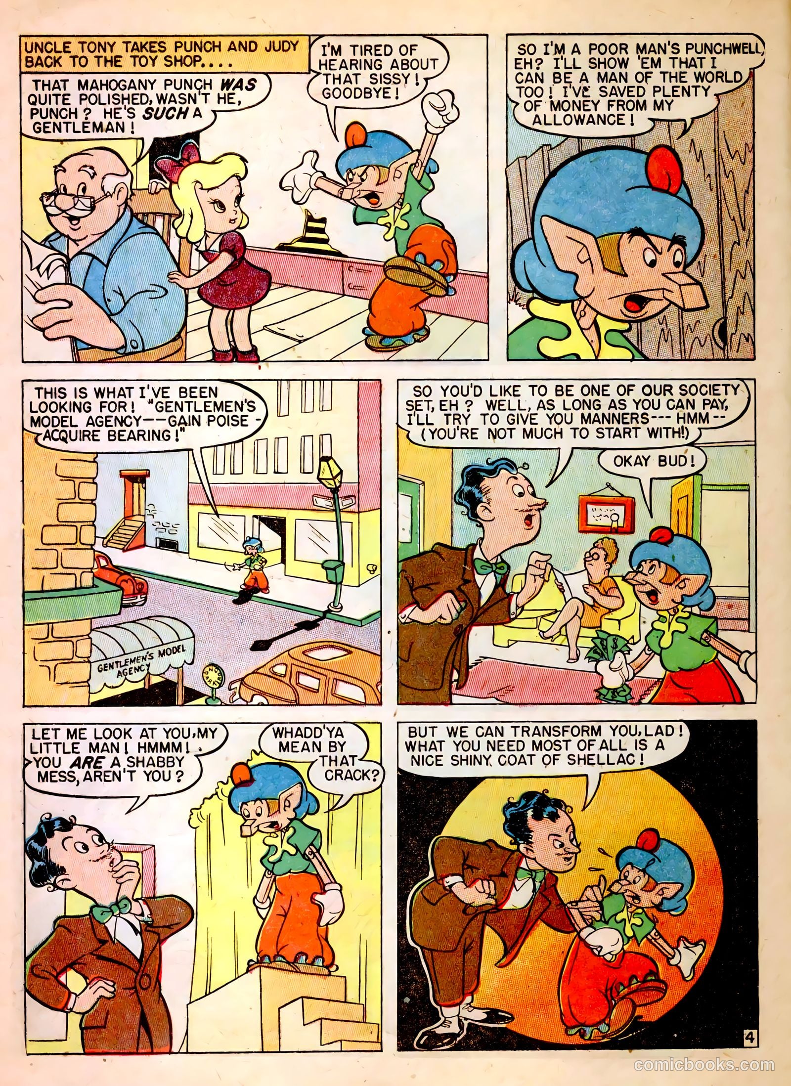 Punch and Judy Comics #1 (1944) — page 6 of 52