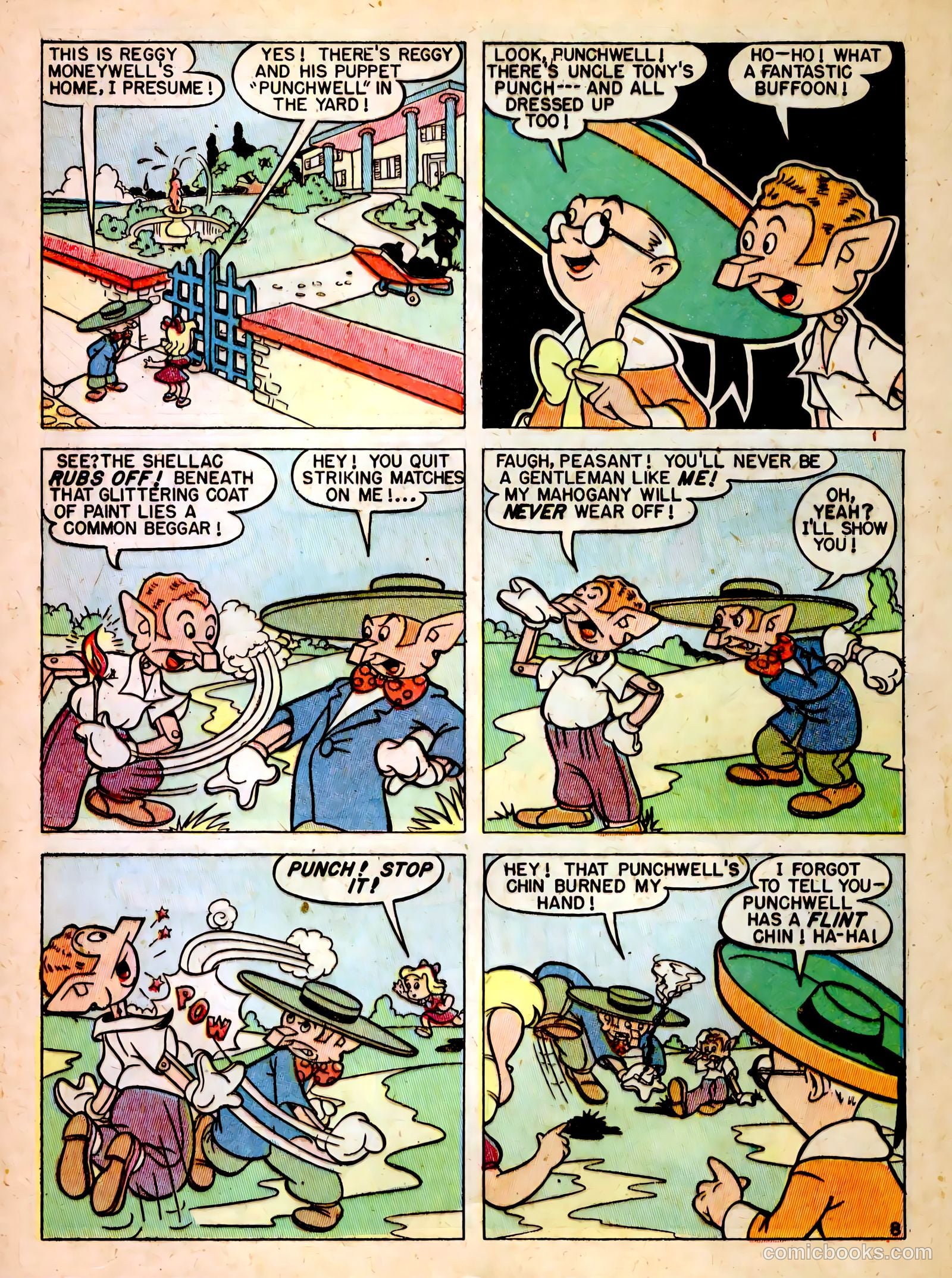 Punch and Judy Comics #1 (1944) — page 10 of 52