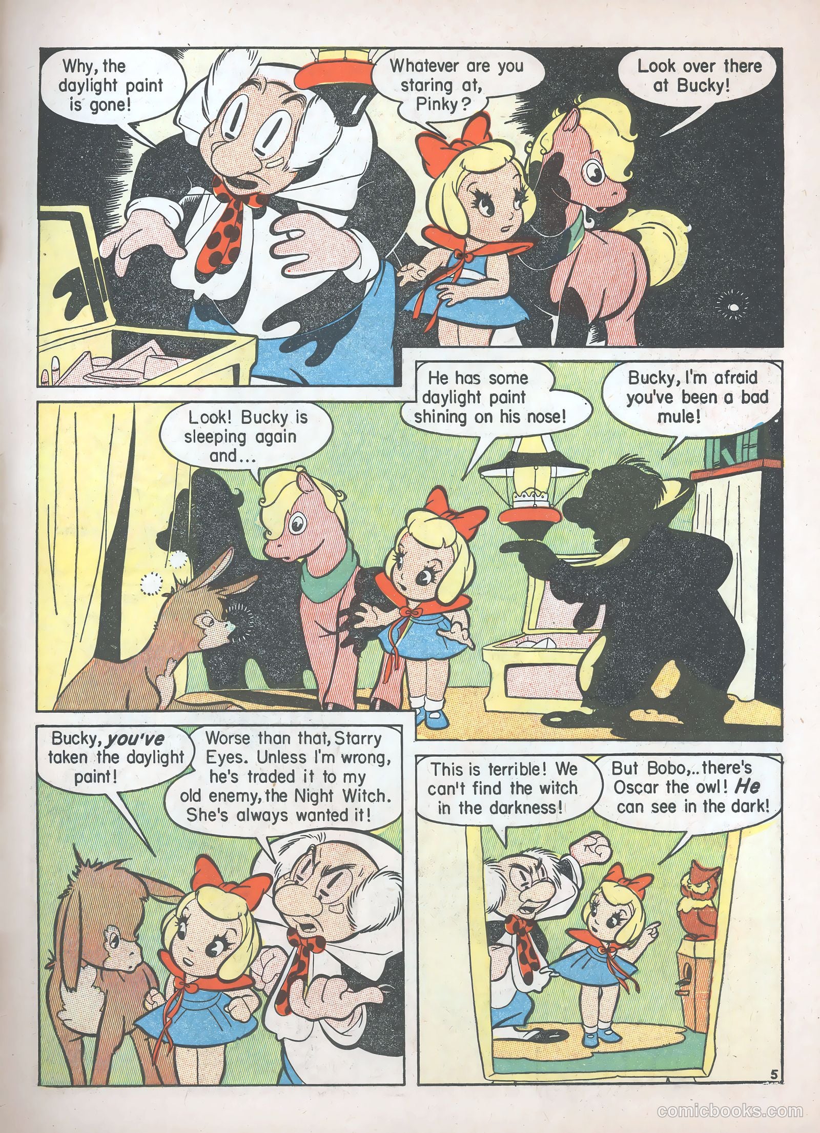 Punch and Judy Comics #10 (1946) — page 47 of 52