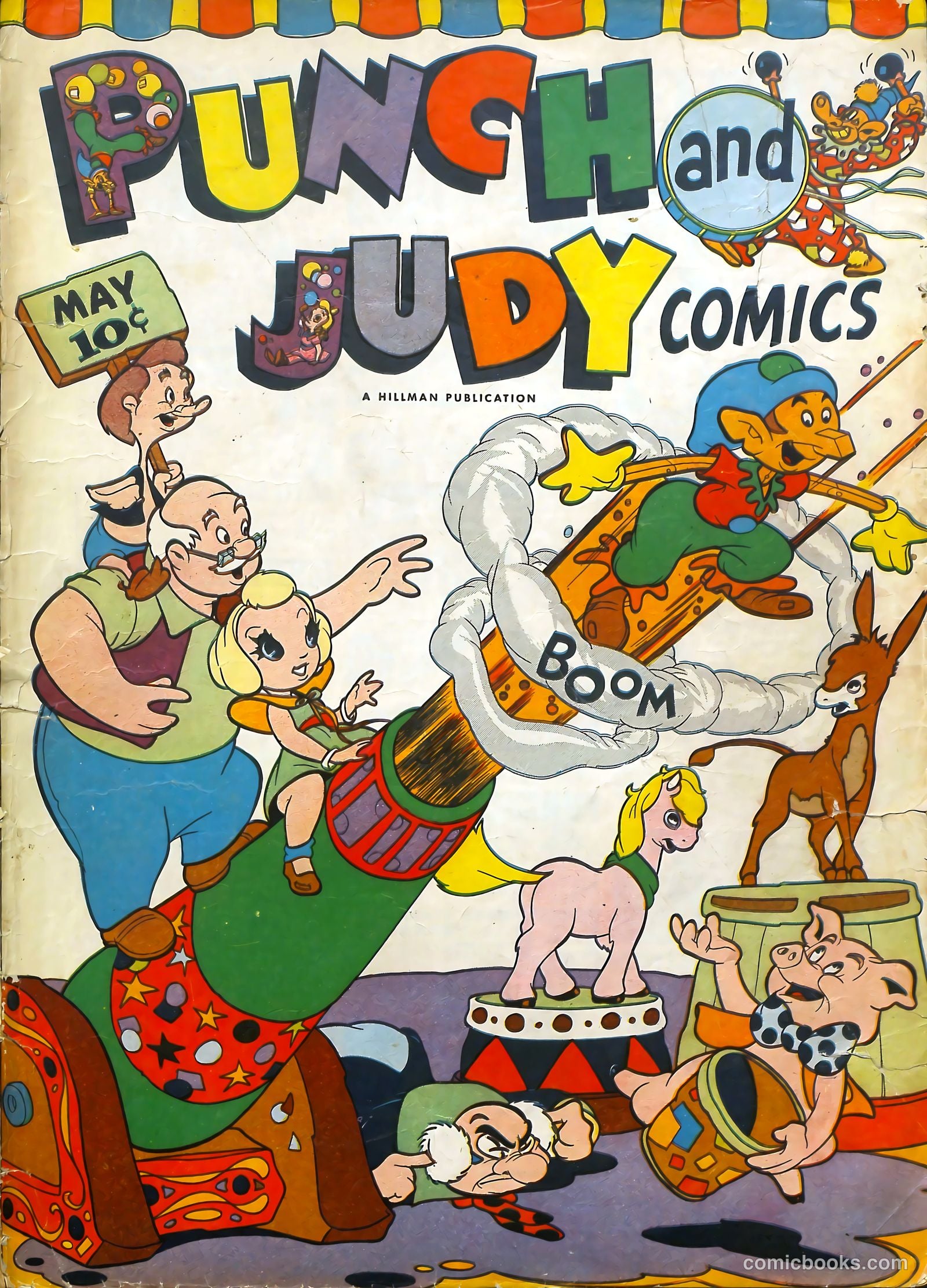 Punch and Judy Comics #10 cover